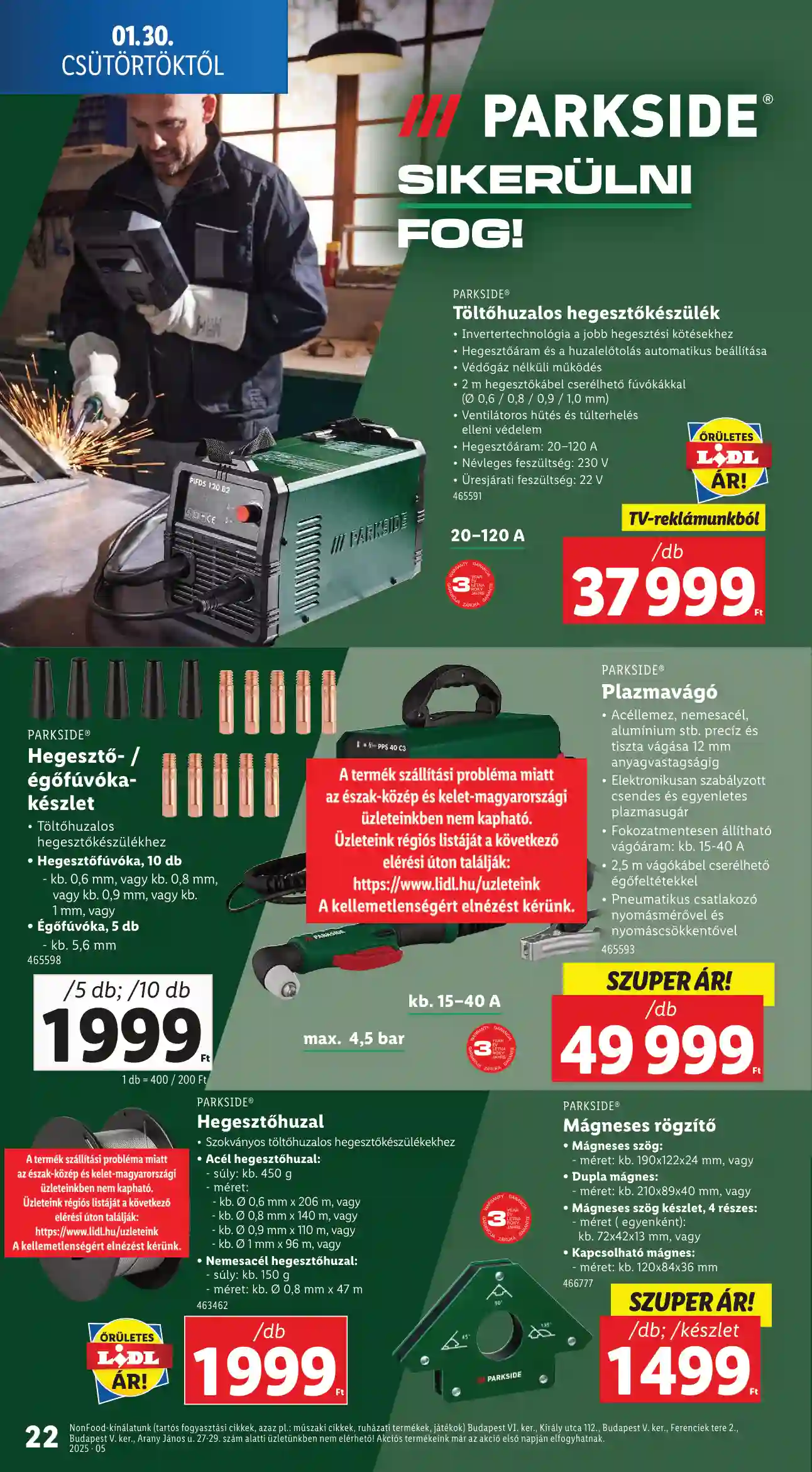 Lidl akciós újság 5. hét (Érvényes 01.30-tól) (15 oldal)