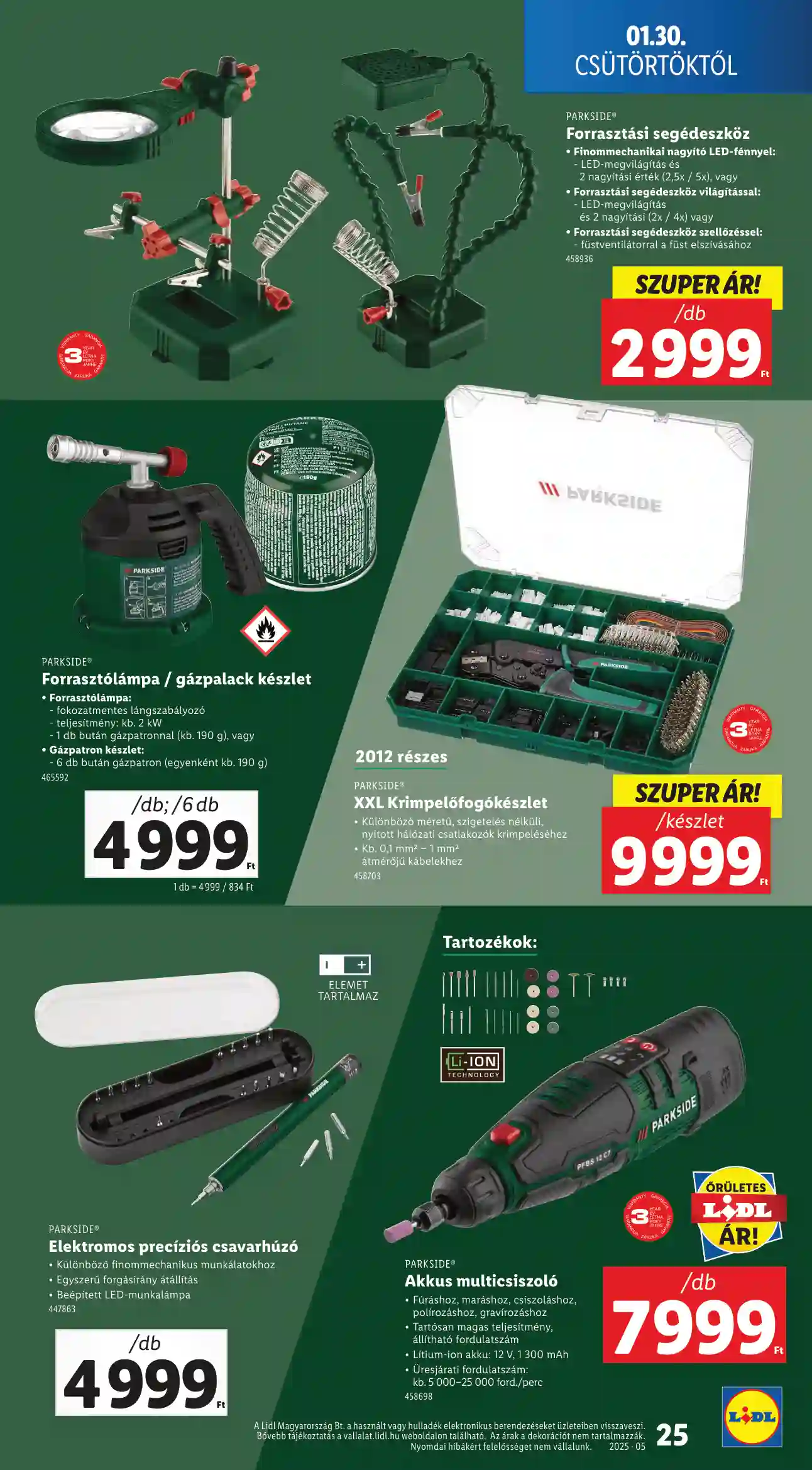 Lidl akciós újság 5. hét (Érvényes 01.30-tól) (18 oldal)