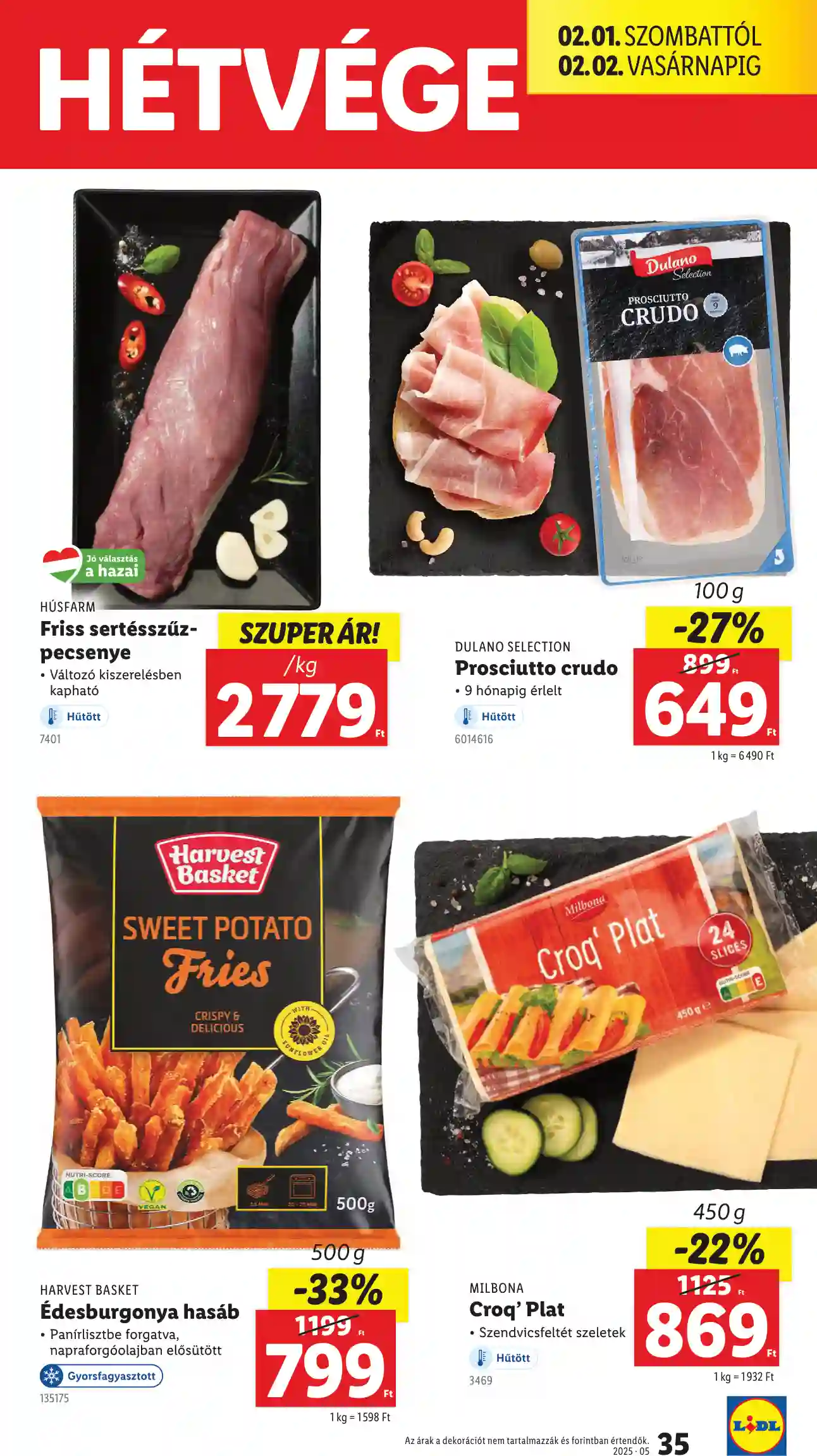 Lidl akciós újság 5. hét (Érvényes 01.30-tól) (29 oldal)