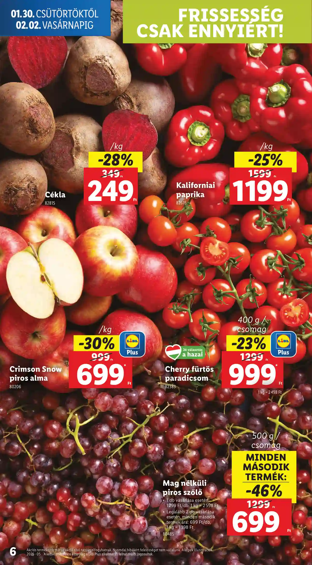 Lidl akciós újság 5. hét (Érvényes 01.30-tól) (46 oldal)