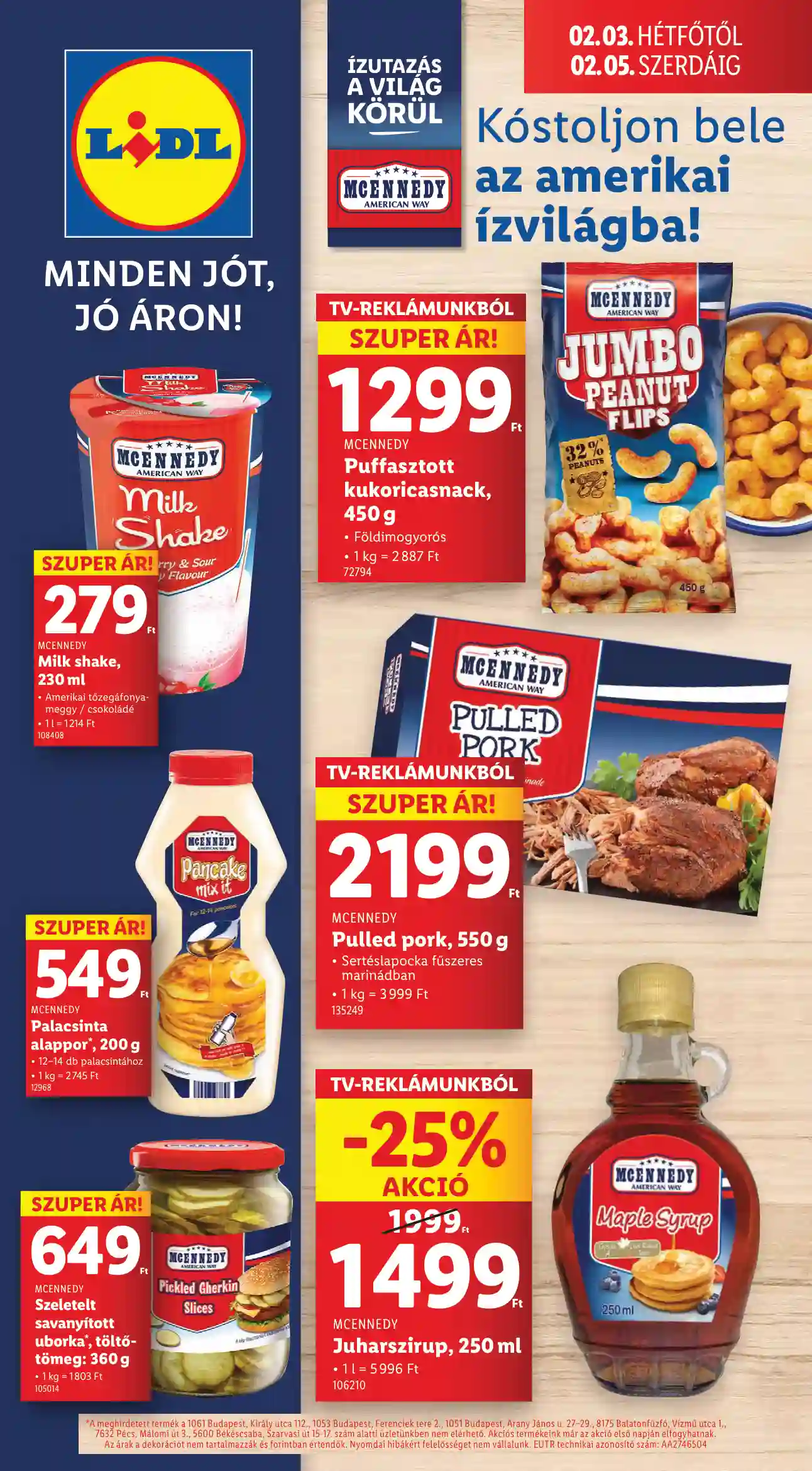 Lidl akciós újság 5. hét (Érvényes 01.30-tól) (50 oldal)