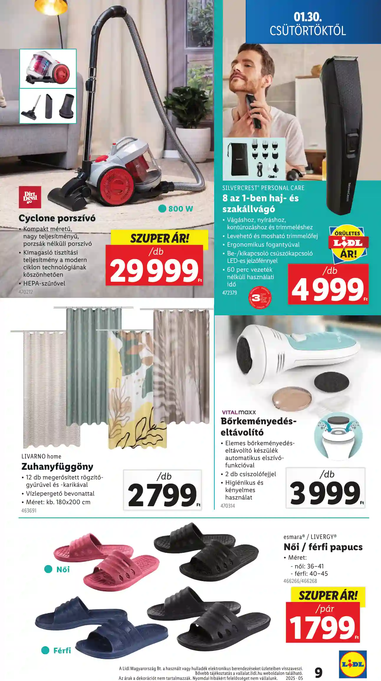 Lidl akciós újság 5. hét (Érvényes 01.30-tól) (18 oldal)