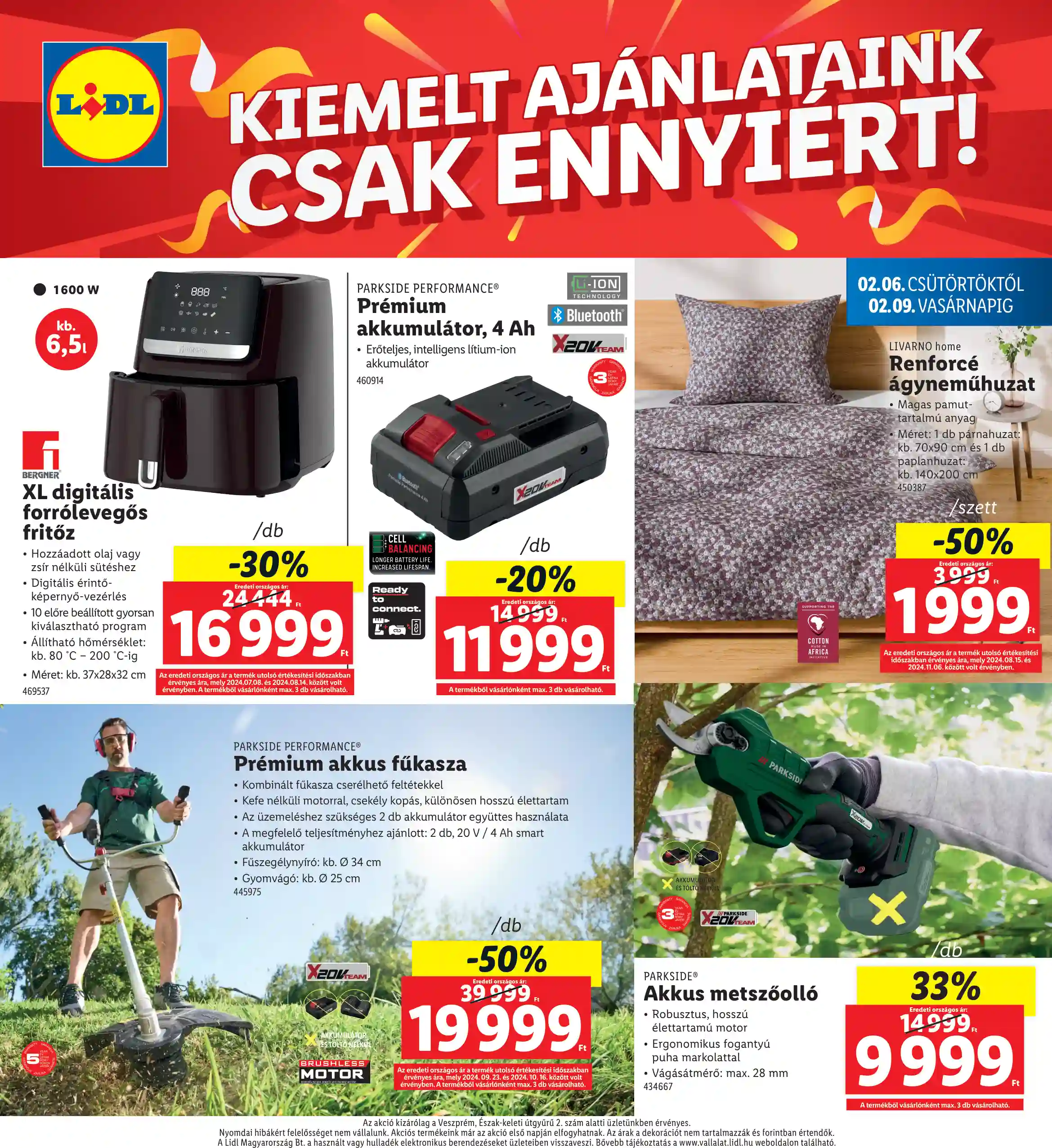 Lidl akciós újság 6. hét (Regionális akciók – Veszprém) (4 oldal)