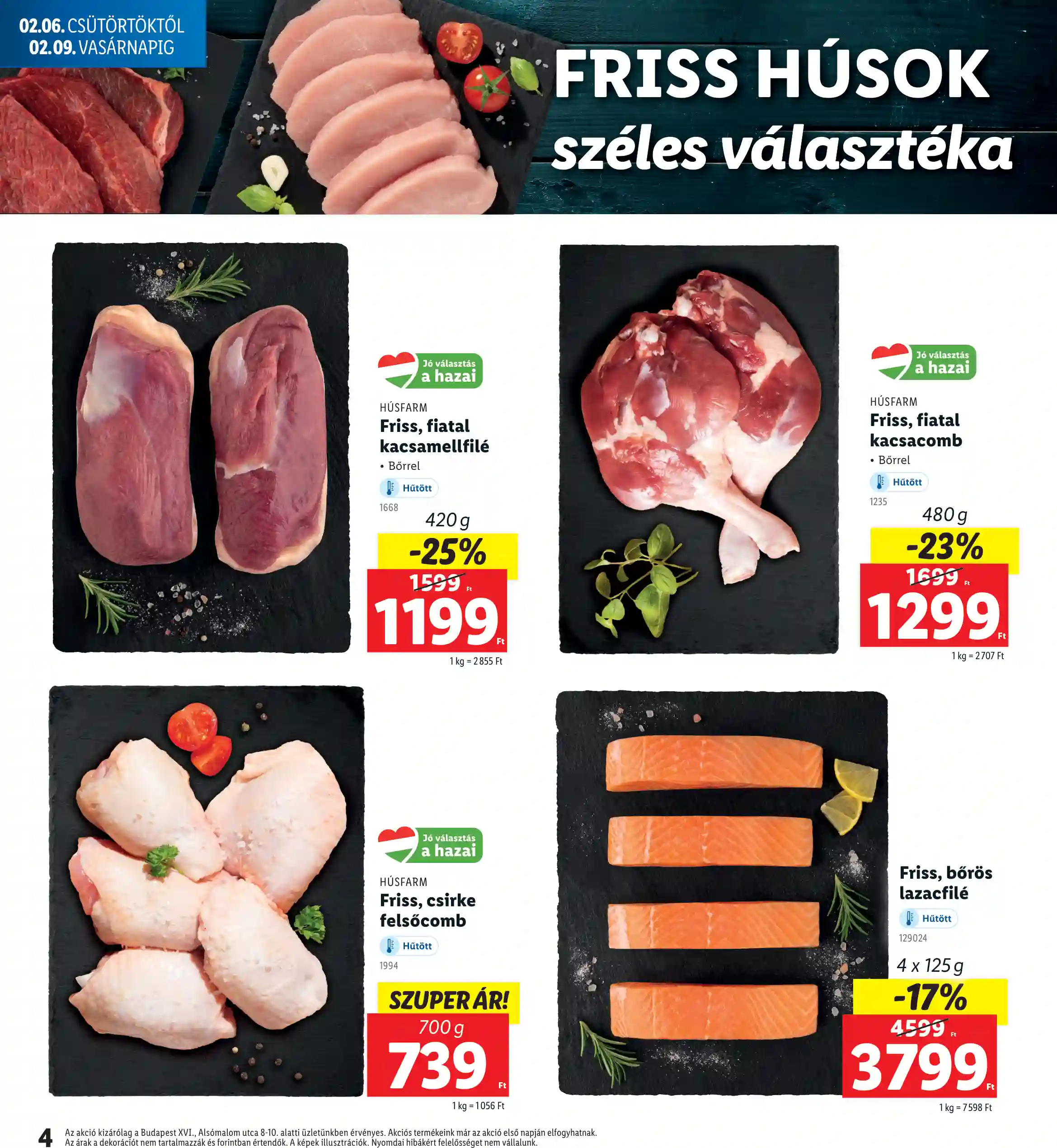 Lidl akciós újság 6. hét (Nyitási akciók – Bp. XVI. ker) (6 oldal)
