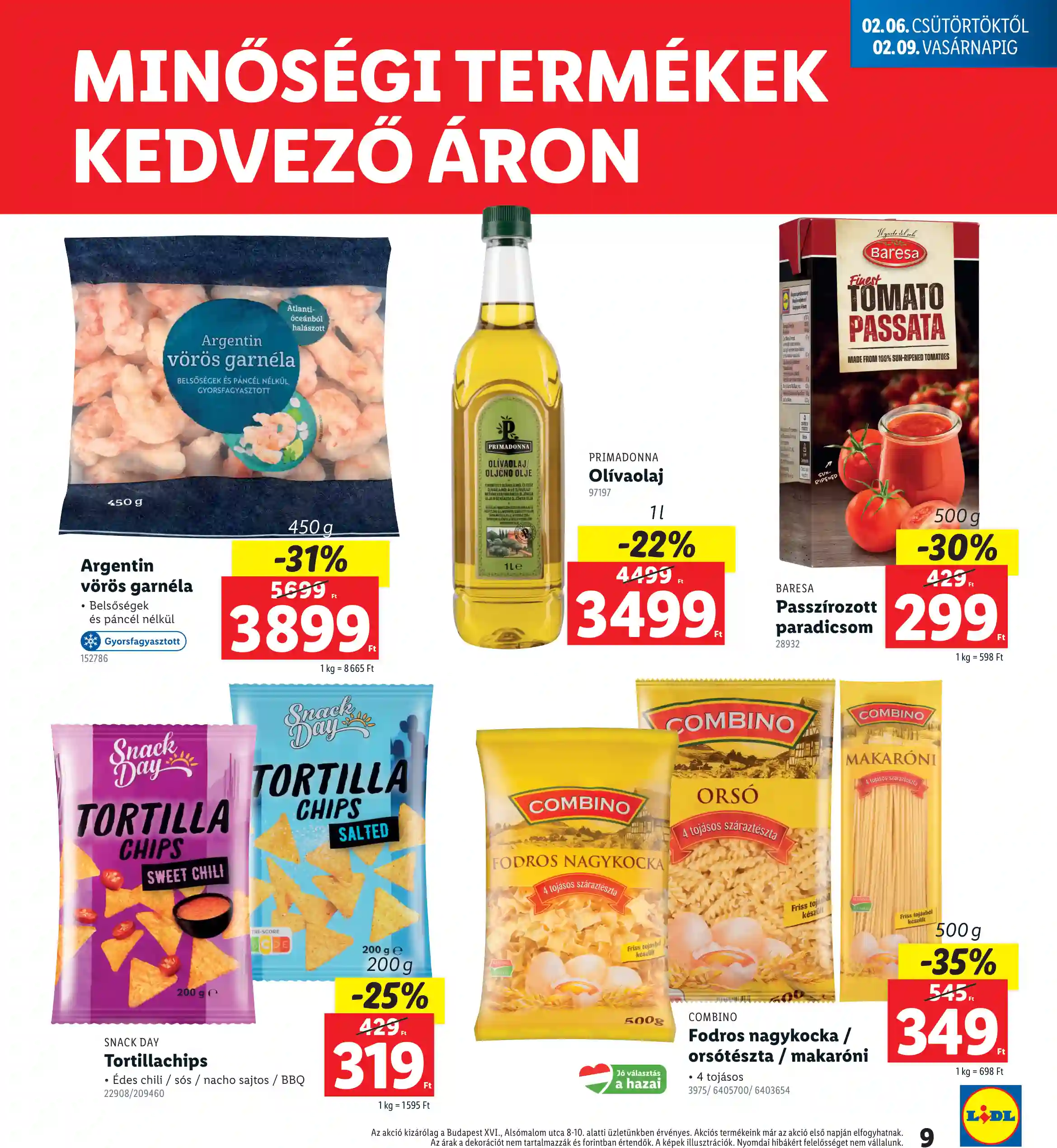 Lidl akciós újság 6. hét (Nyitási akciók – Bp. XVI. ker) (11 oldal)
