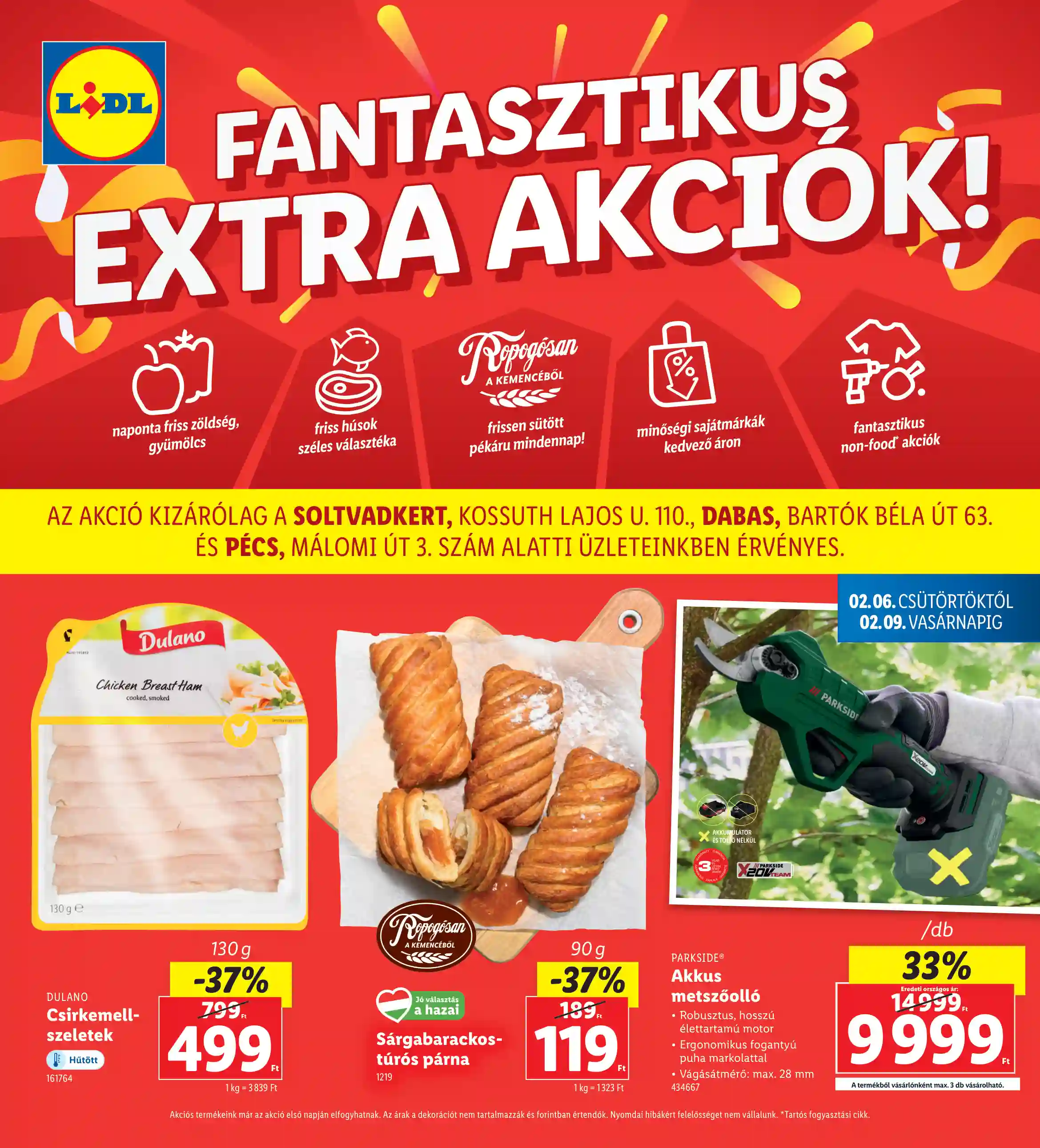 LIDL Regionális akciók 6.hét
