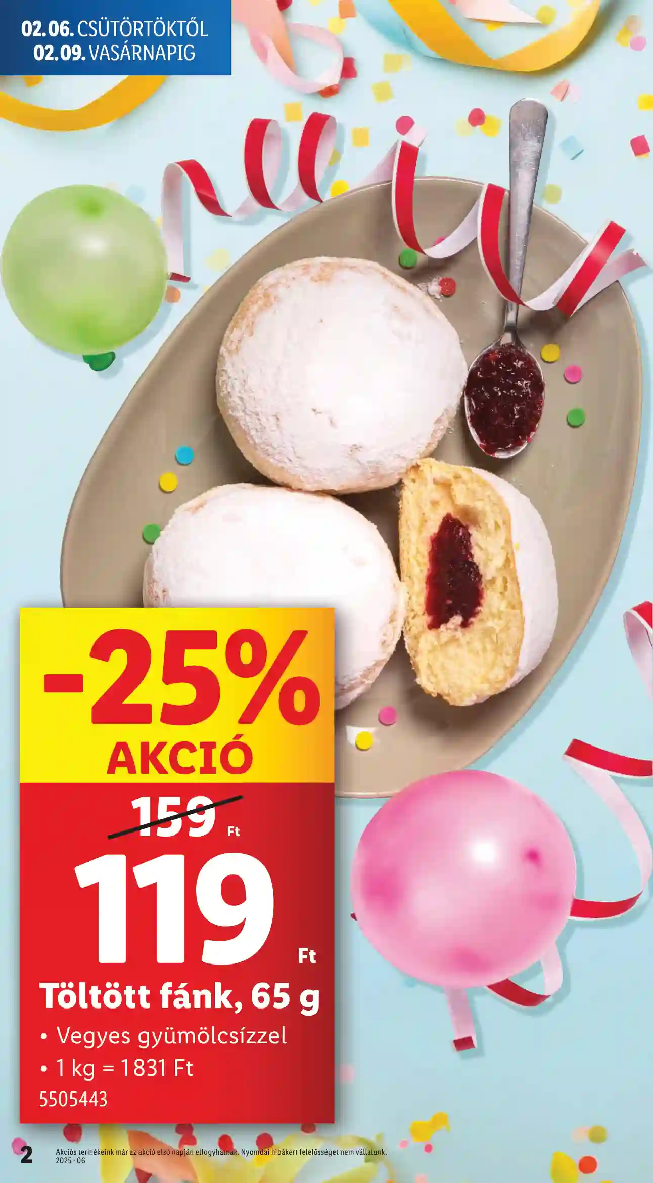 Lidl akciós újság 6. hét (Érvényes 02.06-tól) (2 oldal)