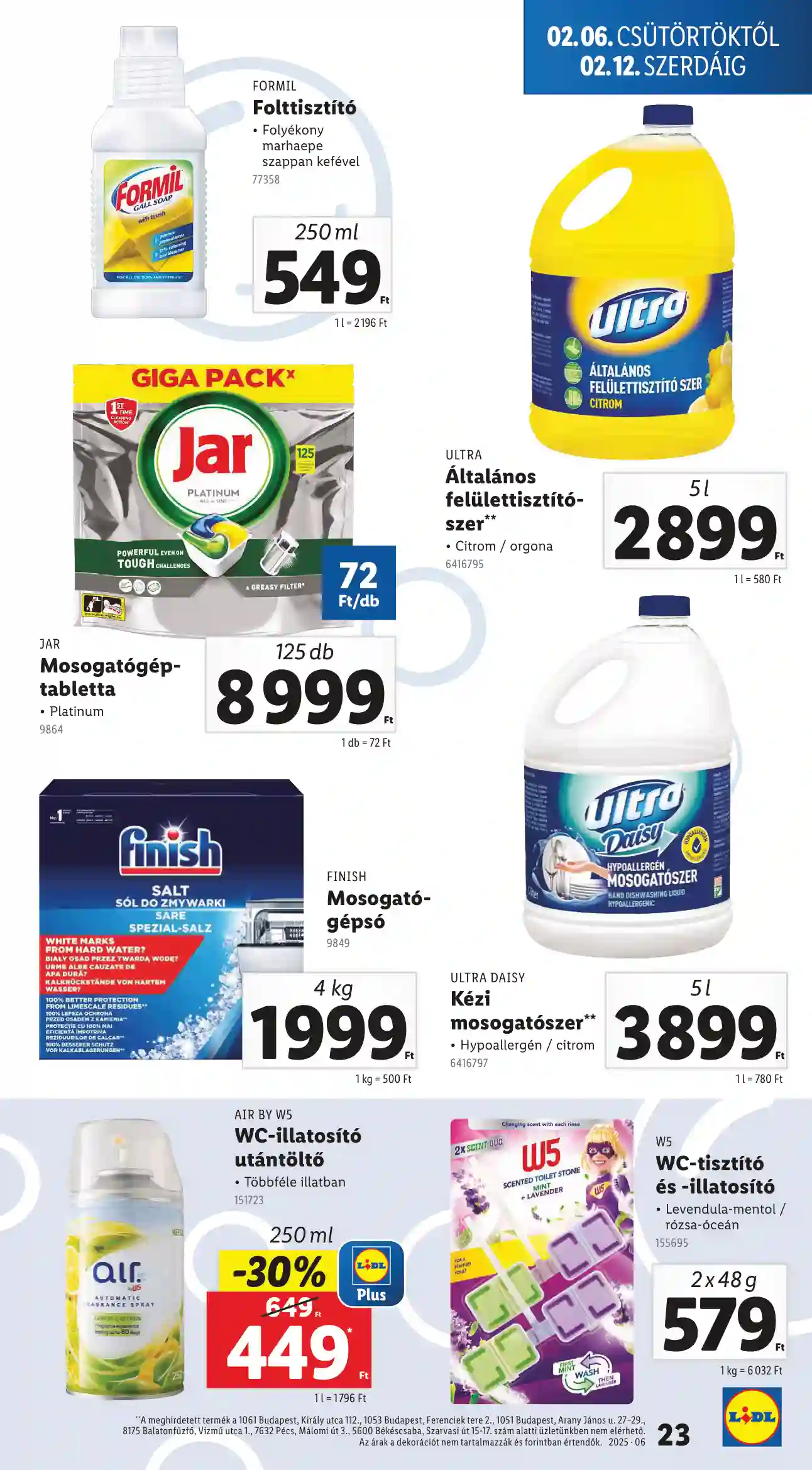 Lidl akciós újság 6. hét (Érvényes 02.06-tól) (16 oldal)