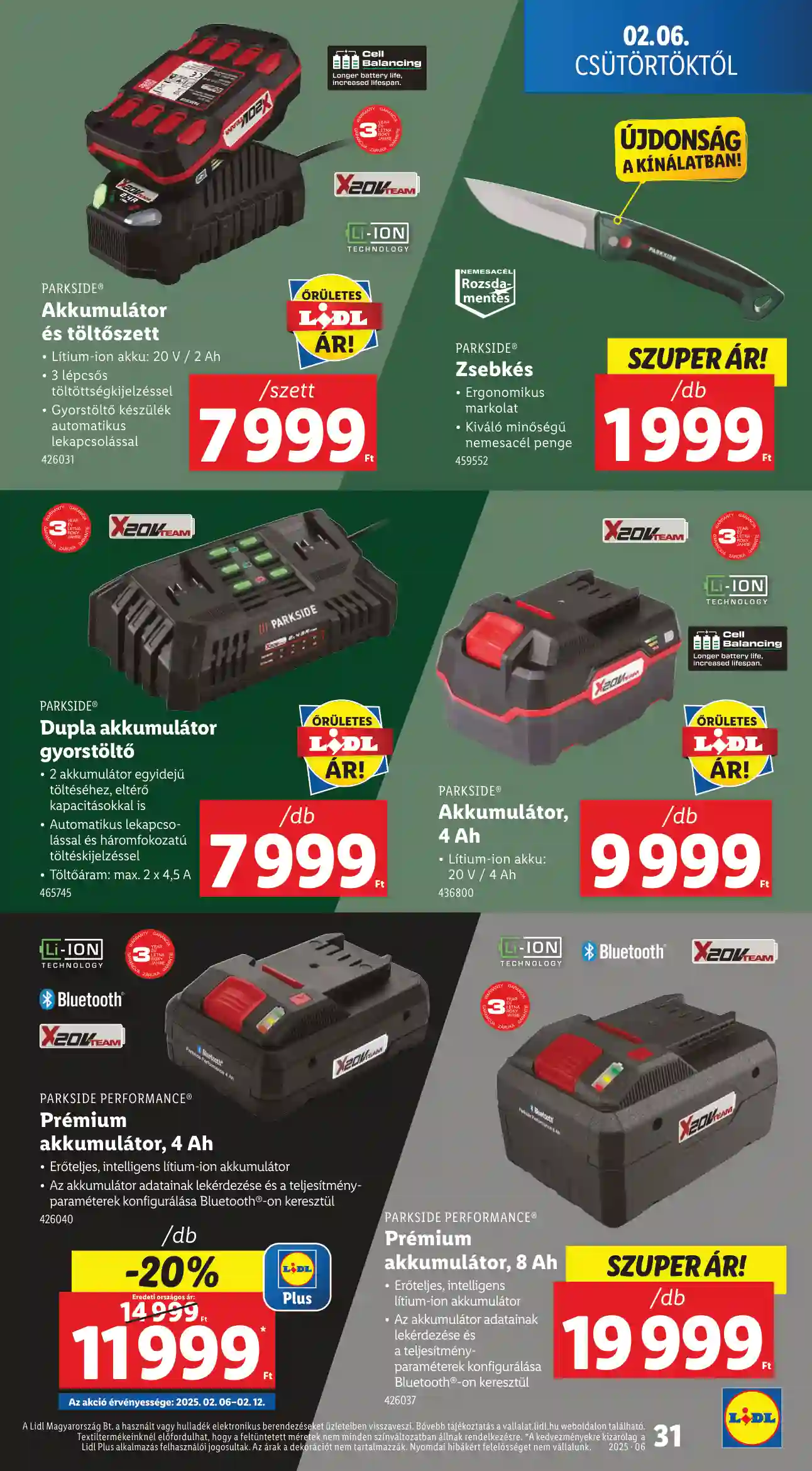 Lidl akciós újság 6. hét (Érvényes 02.06-tól) (25 oldal)