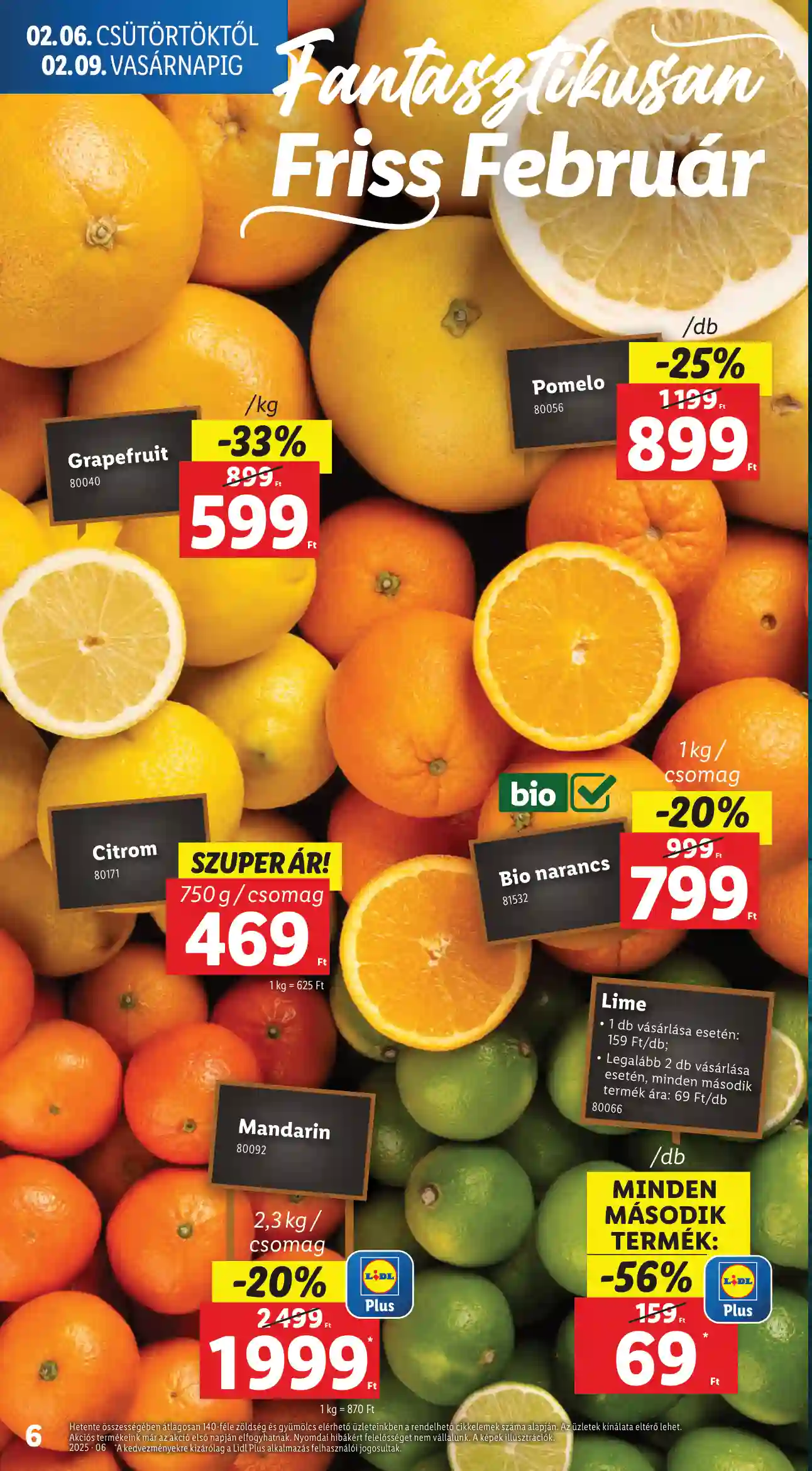 Lidl akciós újság 6. hét (Érvényes 02.06-tól) (46 oldal)
