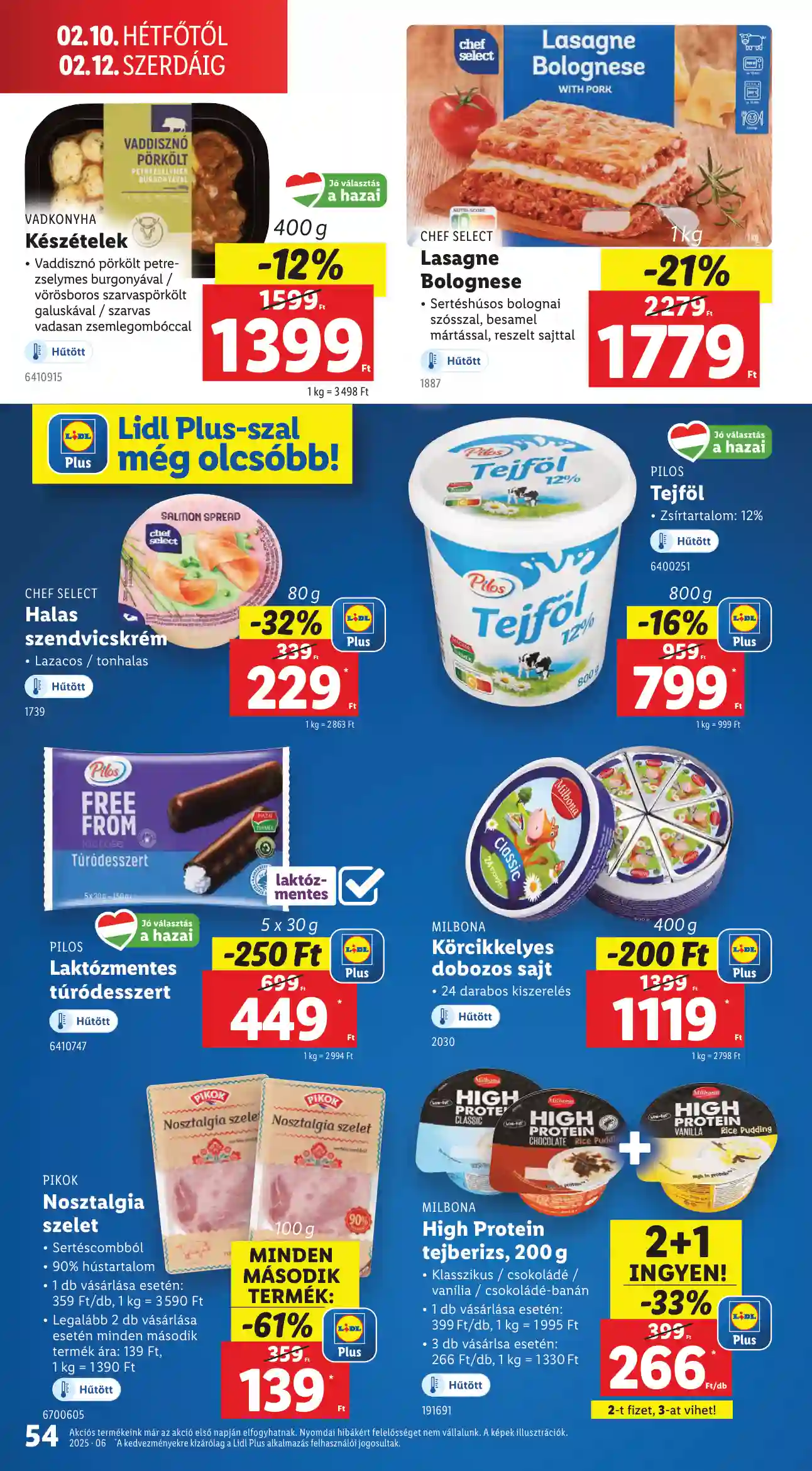 Lidl akciós újság 6. hét (Érvényes 02.06-tól) (50 oldal)