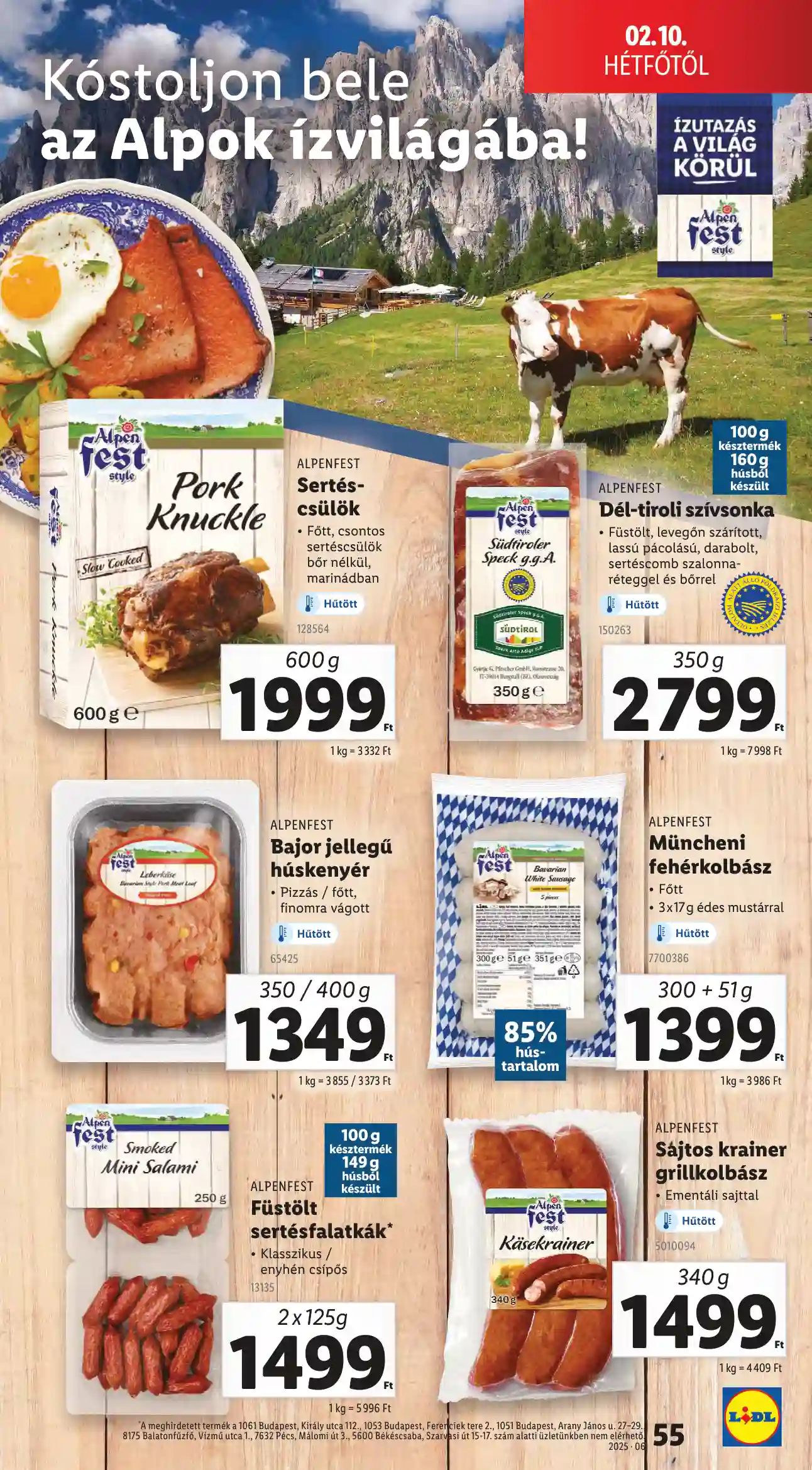 Lidl akciós újság 6. hét (Érvényes 02.06-tól) (51 oldal)