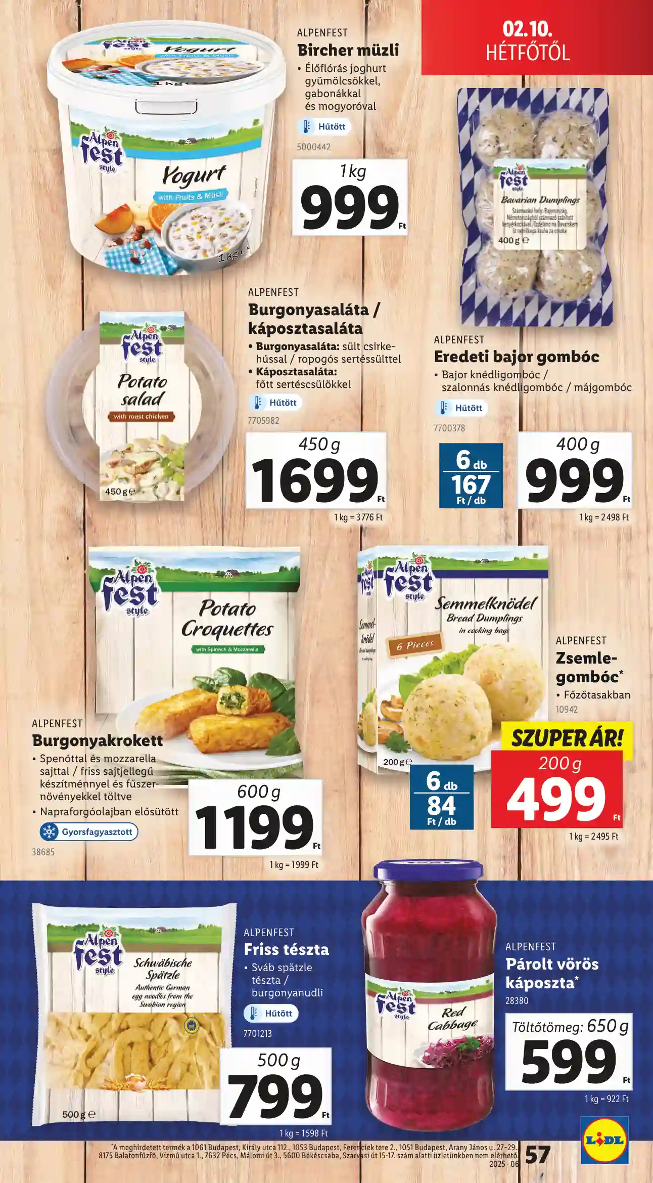 Lidl akciós újság 6. hét (Érvényes 02.06-tól) (53 oldal)