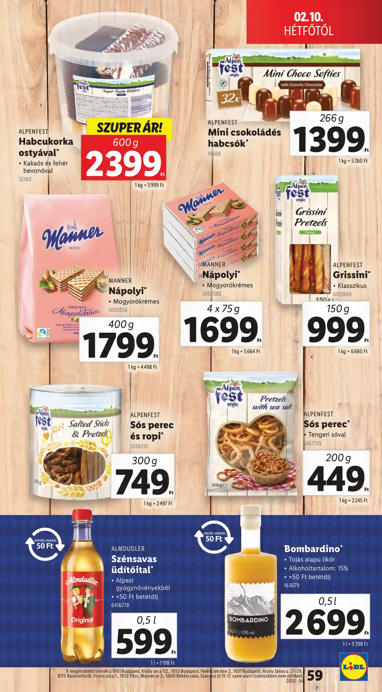 Lidl akciós újság 6. hét (Érvényes 02.06-tól) (55 oldal)