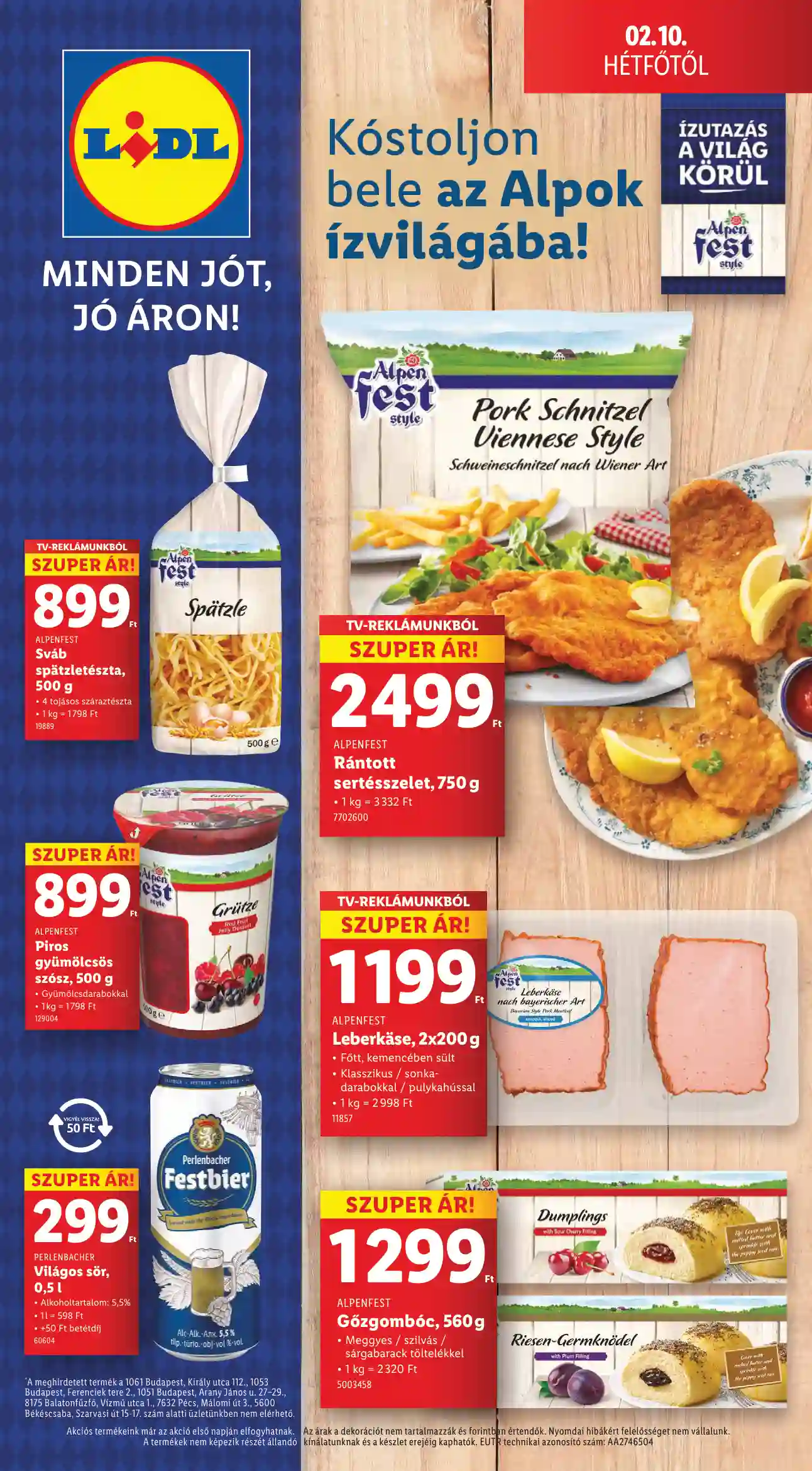 Lidl akciós újság 6. hét (Érvényes 02.06-tól) (56 oldal)