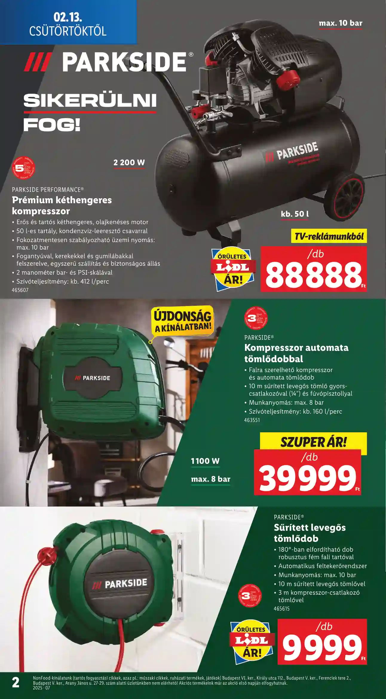 Lidl akciós újság 7. hét (Érvényes 02.13-tól) (2 oldal)
