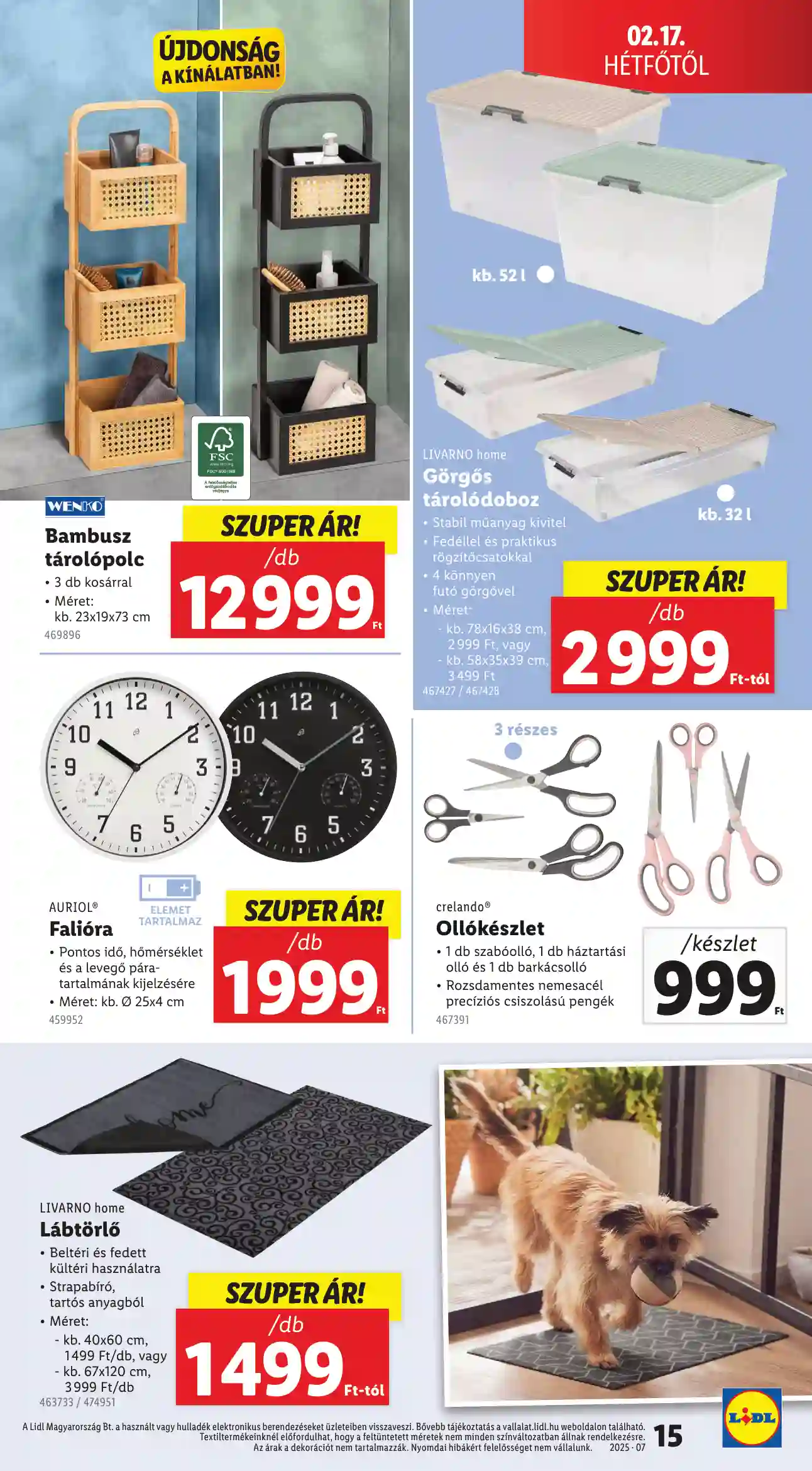 Lidl akciós újság 7. hét (Érvényes 02.13-tól) (7 oldal)