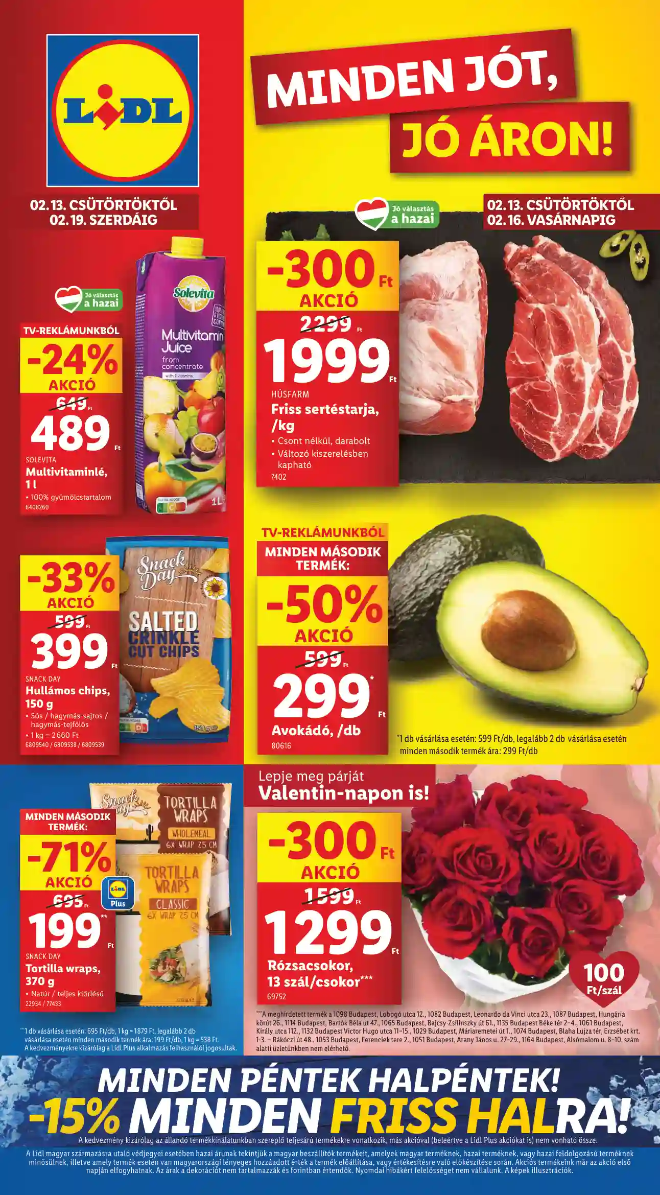 LIDL Érvényes 02.13-tól 7.hét
