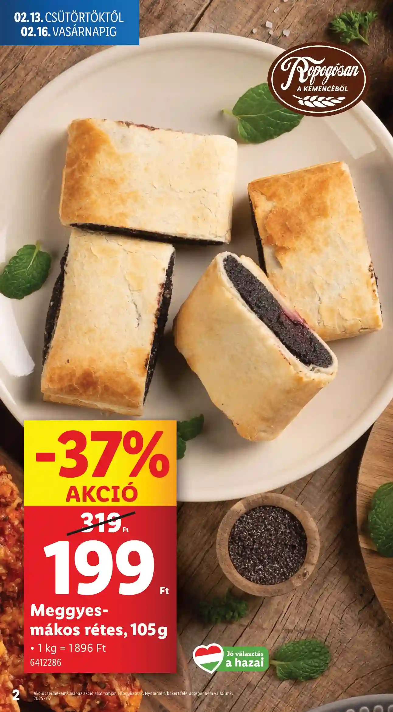 Lidl akciós újság 7. hét (Érvényes 02.13-tól) (2 oldal)