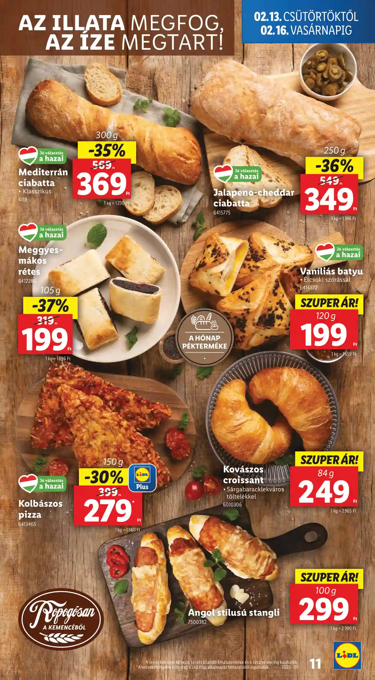 Lidl akciós újság 7. hét (Érvényes 02.13-tól) (3 oldal)