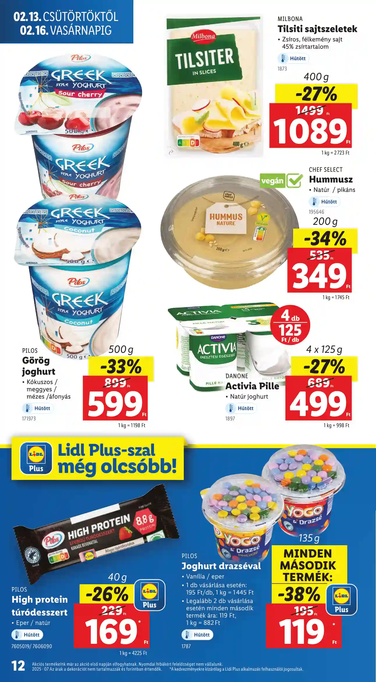 Lidl akciós újság 7. hét (Érvényes 02.13-tól) (4 oldal)