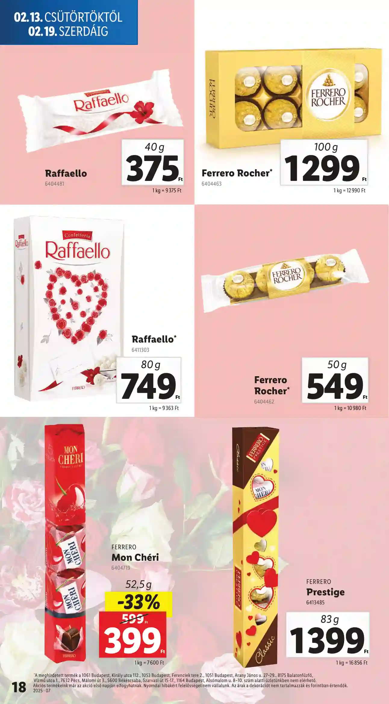 Lidl akciós újság 7. hét (Érvényes 02.13-tól) (10 oldal)