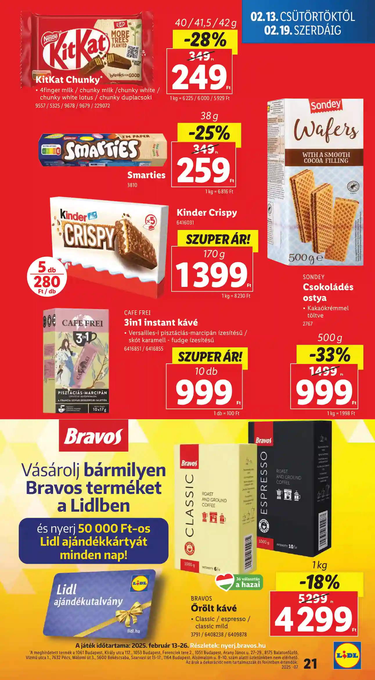 Lidl akciós újság 7. hét (Érvényes 02.13-tól) (14 oldal)