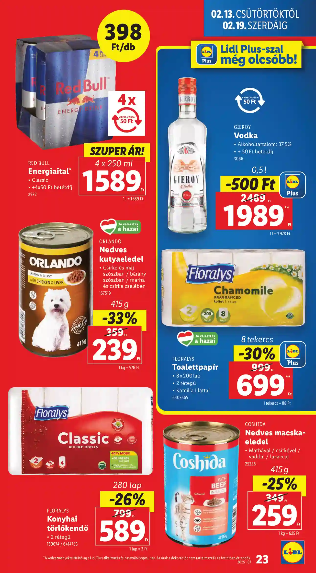 Lidl akciós újság 7. hét (Érvényes 02.13-tól) (16 oldal)