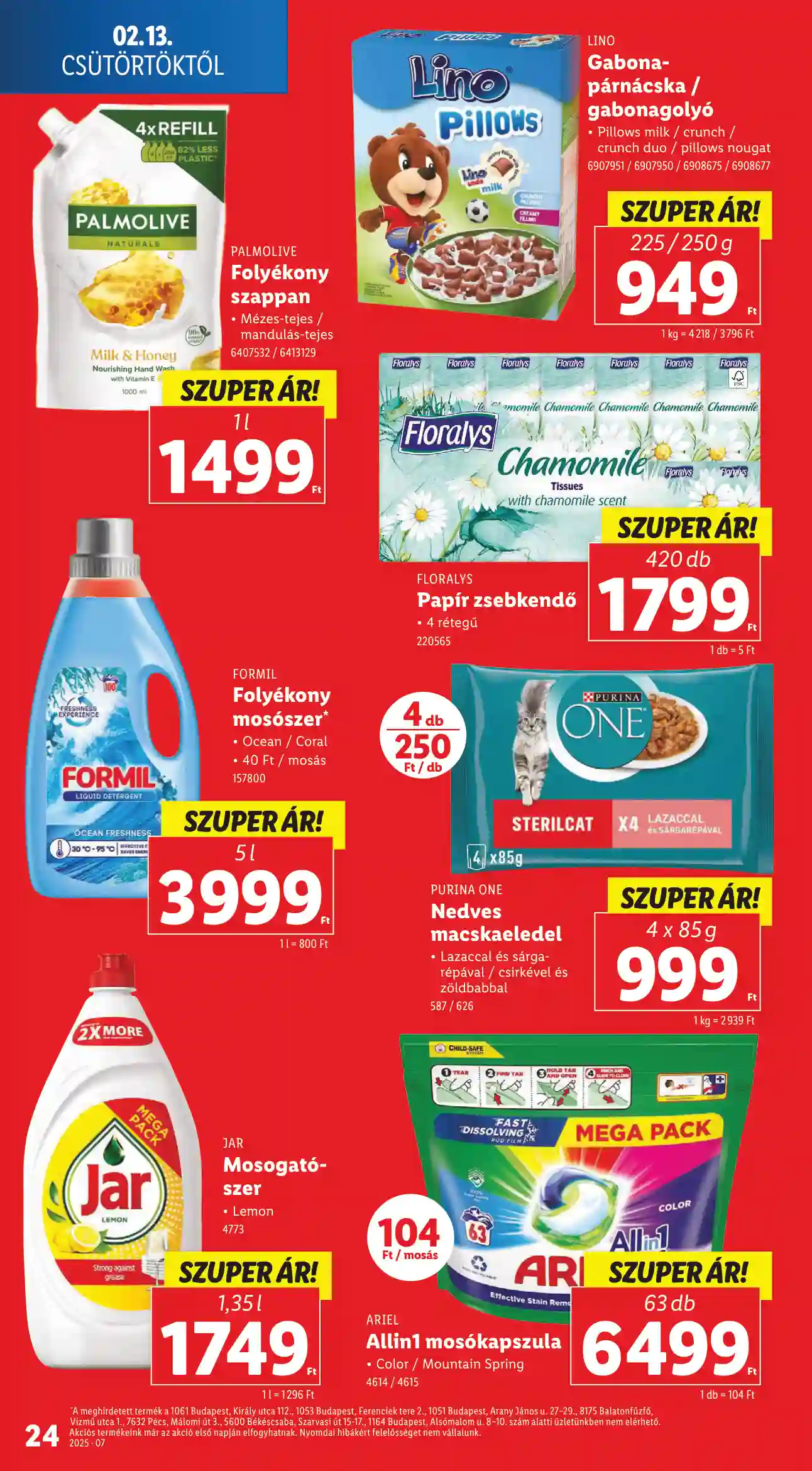 Lidl akciós újság 7. hét (Érvényes 02.13-tól) (17 oldal)