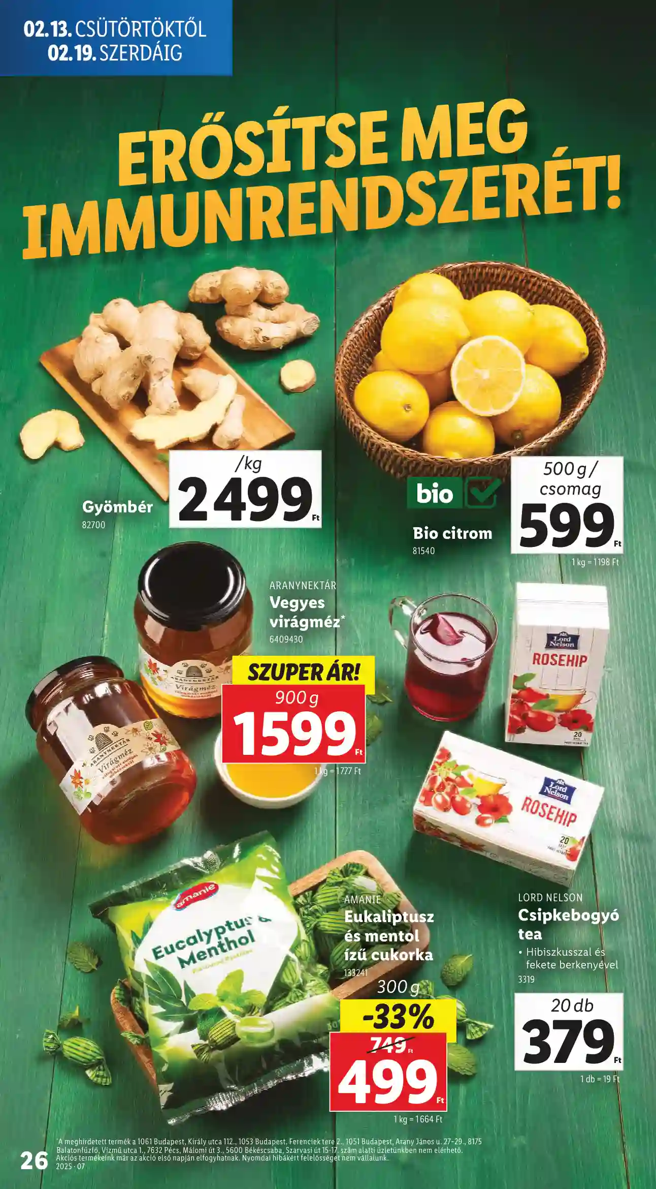 Lidl akciós újság 7. hét (Érvényes 02.13-tól) (19 oldal)
