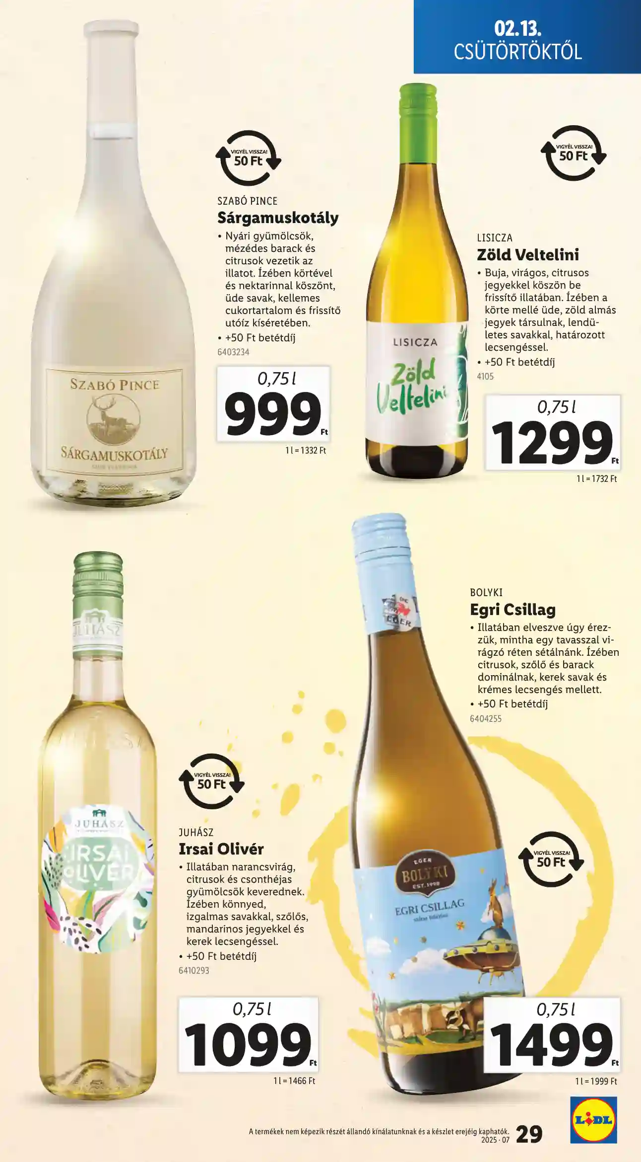Lidl akciós újság 7. hét (Érvényes 02.13-tól) (22 oldal)