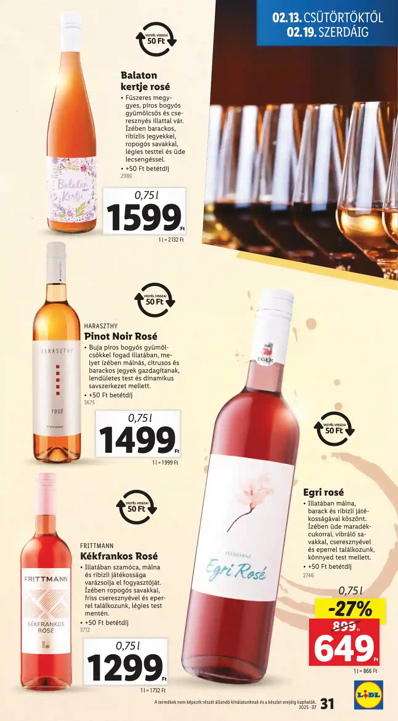 Lidl akciós újság 7. hét (Érvényes 02.13-tól) (25 oldal)