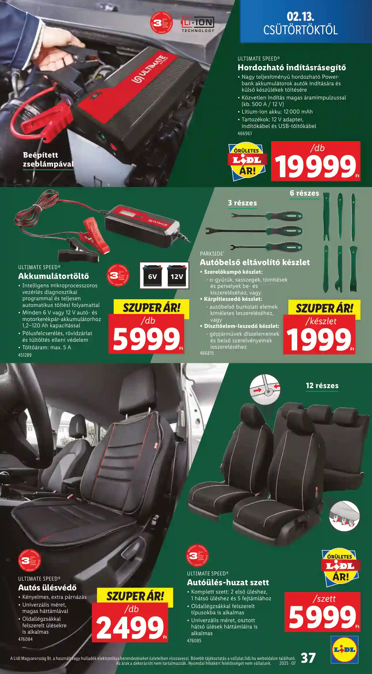 Lidl akciós újság 7. hét (Érvényes 02.13-tól) (31 oldal)