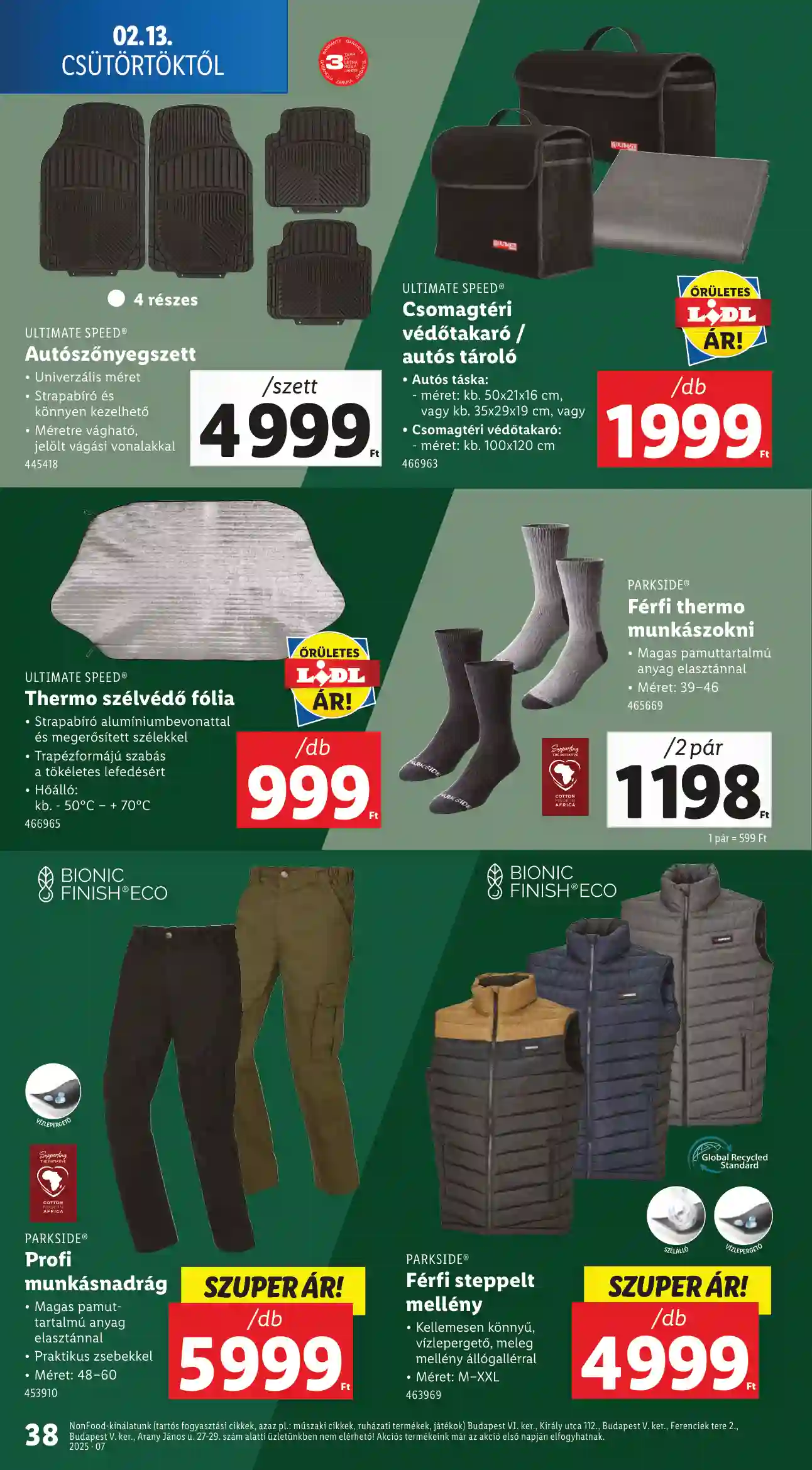 Lidl akciós újság 7. hét (Érvényes 02.13-tól) (32 oldal)