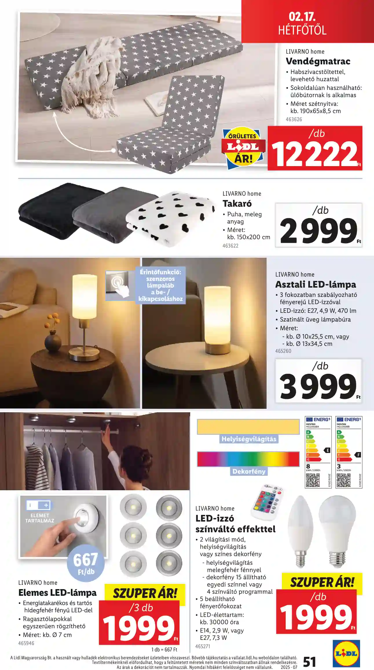 Lidl akciós újság 7. hét (Érvényes 02.13-tól) (47 oldal)