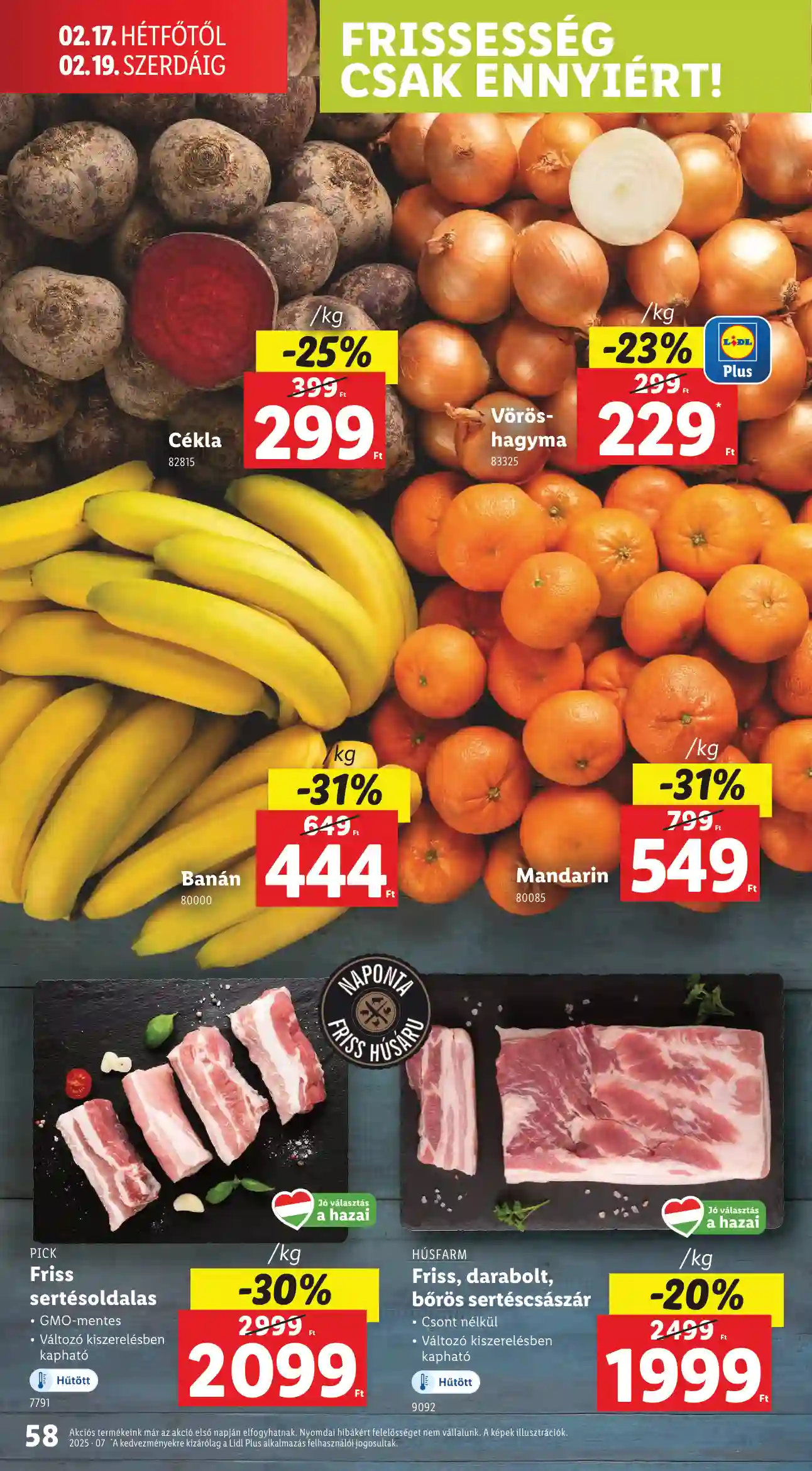 Lidl akciós újság 7. hét (Érvényes 02.13-tól) (54 oldal)