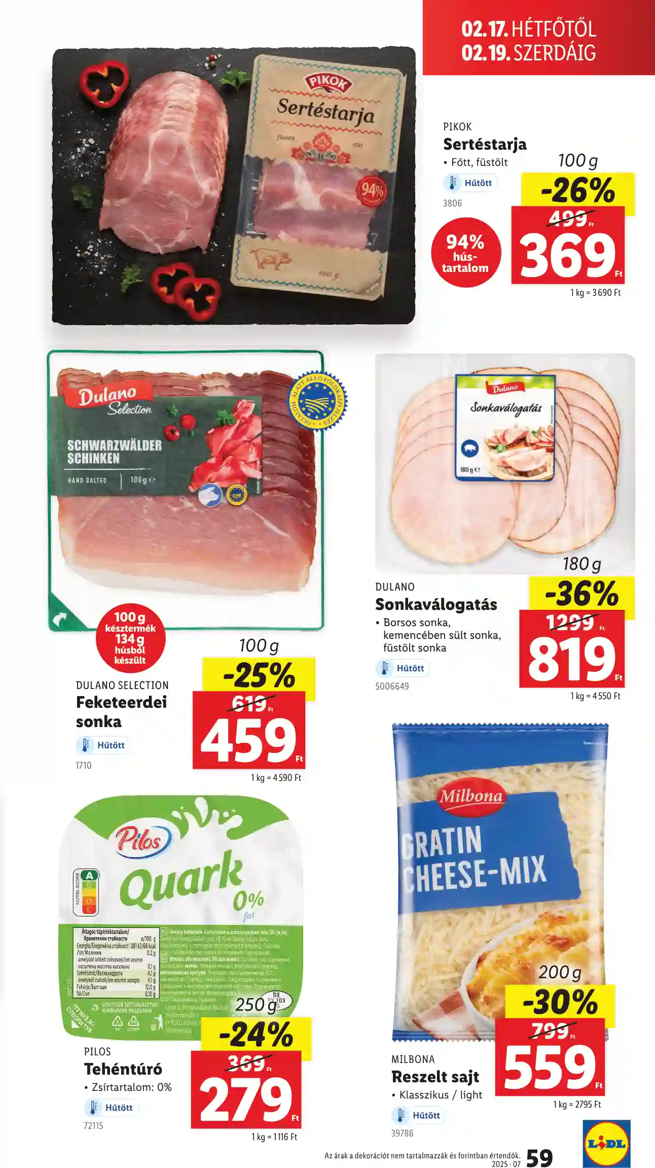 Lidl akciós újság 7. hét (Érvényes 02.13-tól) (55 oldal)