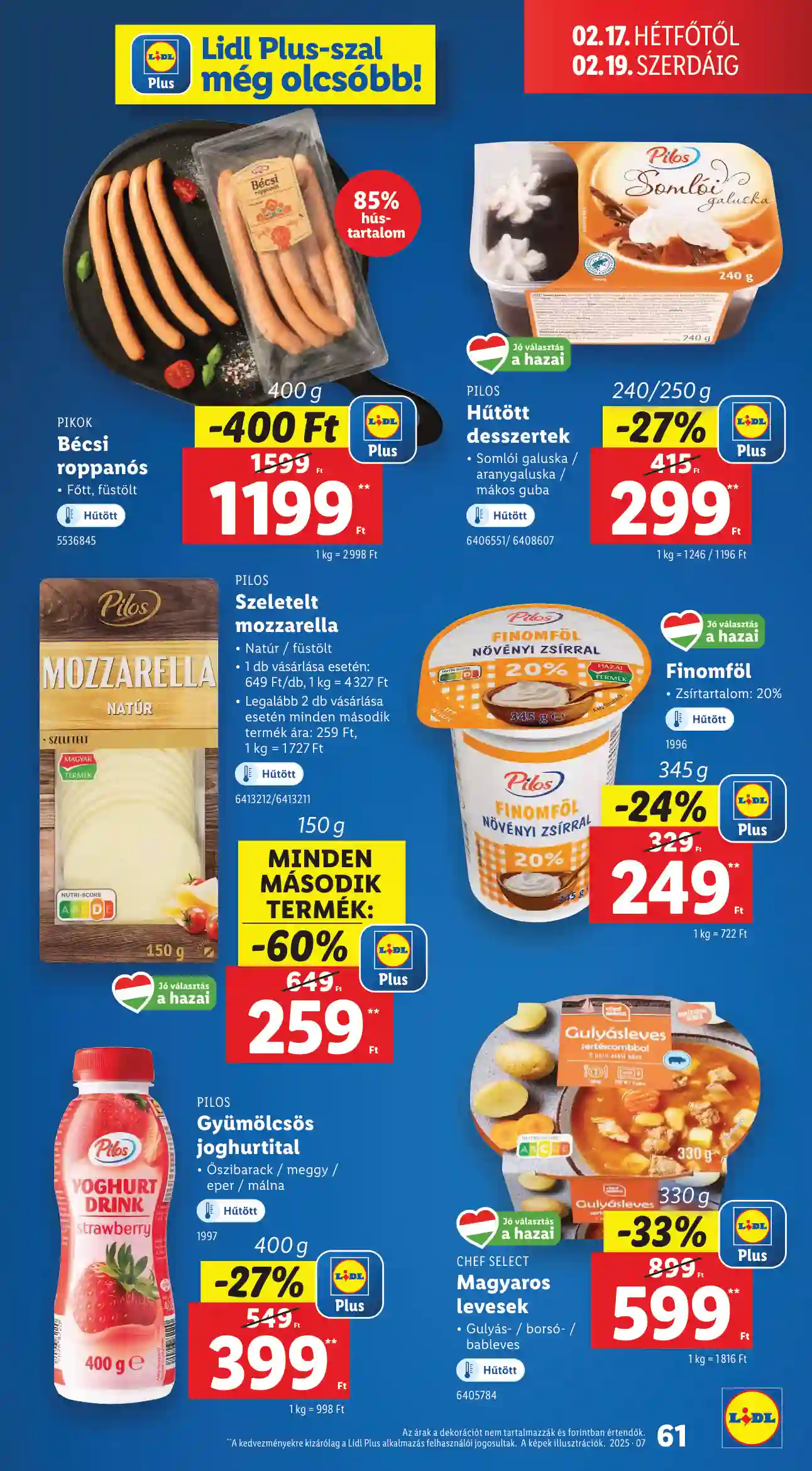 Lidl akciós újság 7. hét (Érvényes 02.13-tól) (58 oldal)
