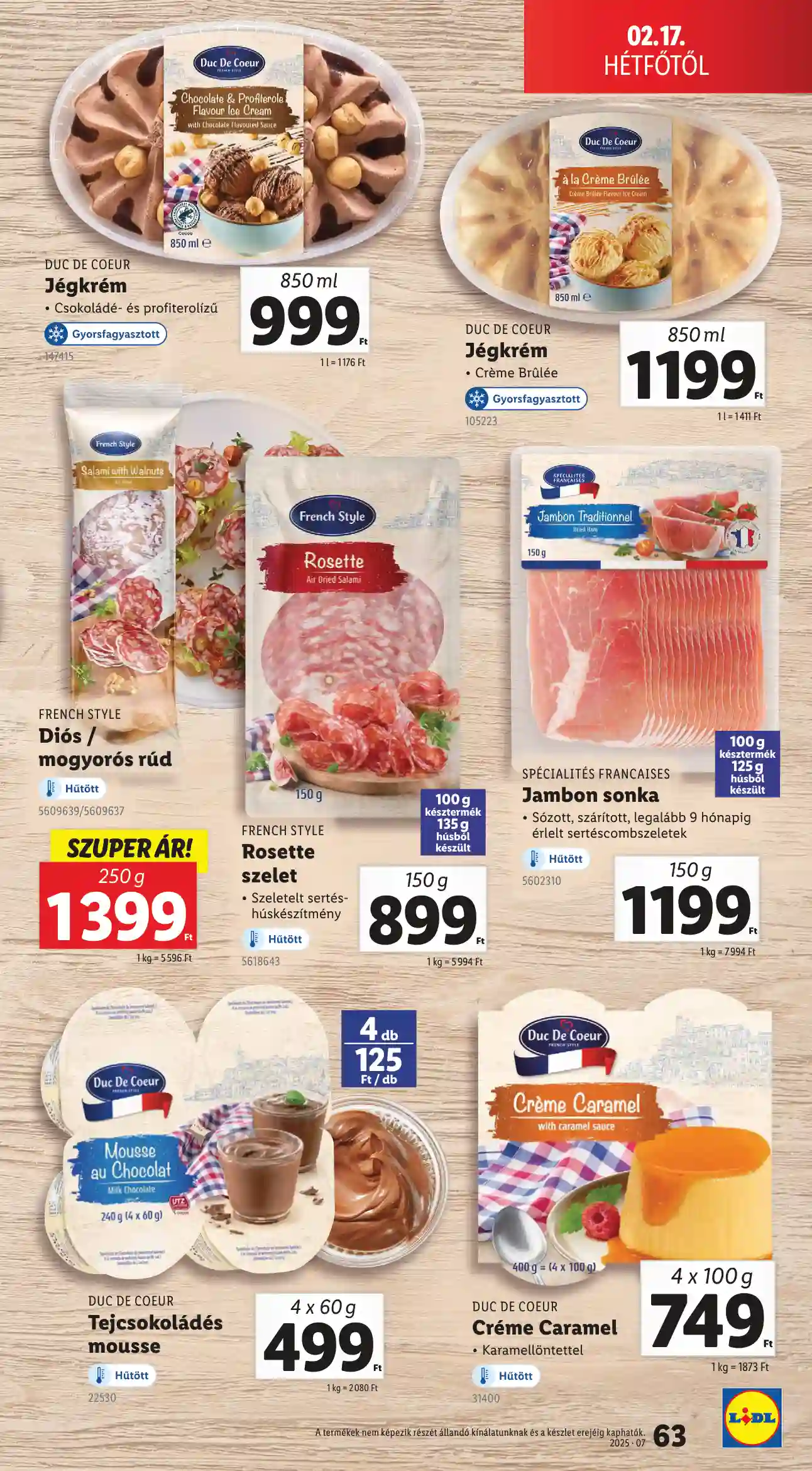 Lidl akciós újság 7. hét (Érvényes 02.13-tól) (60 oldal)