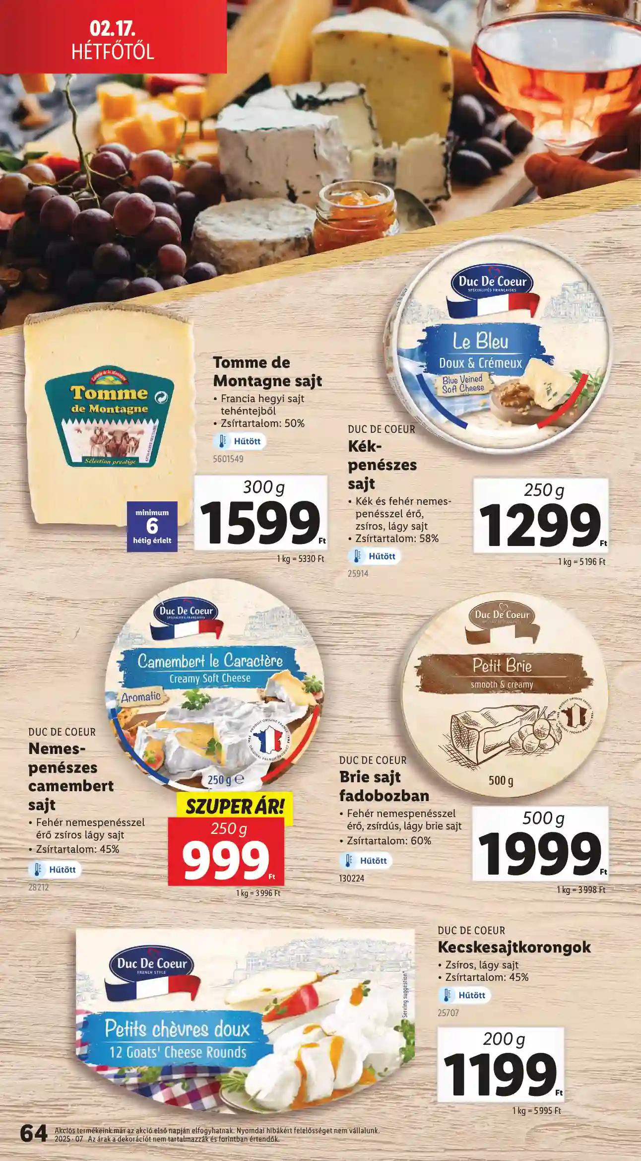 Lidl akciós újság 7. hét (Érvényes 02.13-tól) (61 oldal)