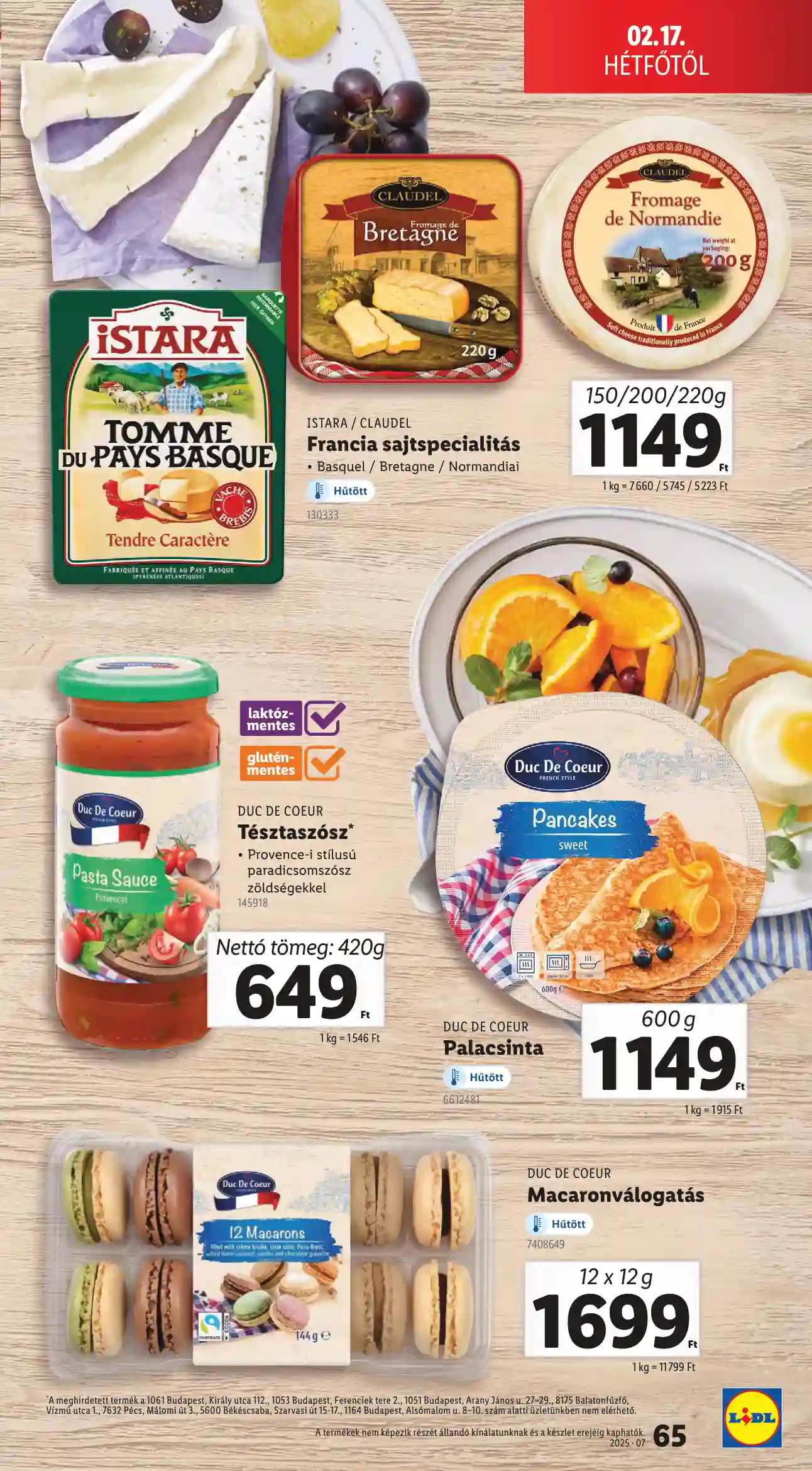 Lidl akciós újság 7. hét (Érvényes 02.13-tól) (62 oldal)