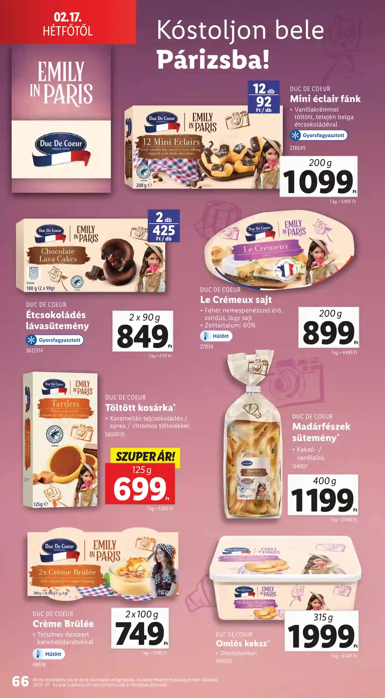 Lidl akciós újság 7. hét (Érvényes 02.13-tól) (63 oldal)