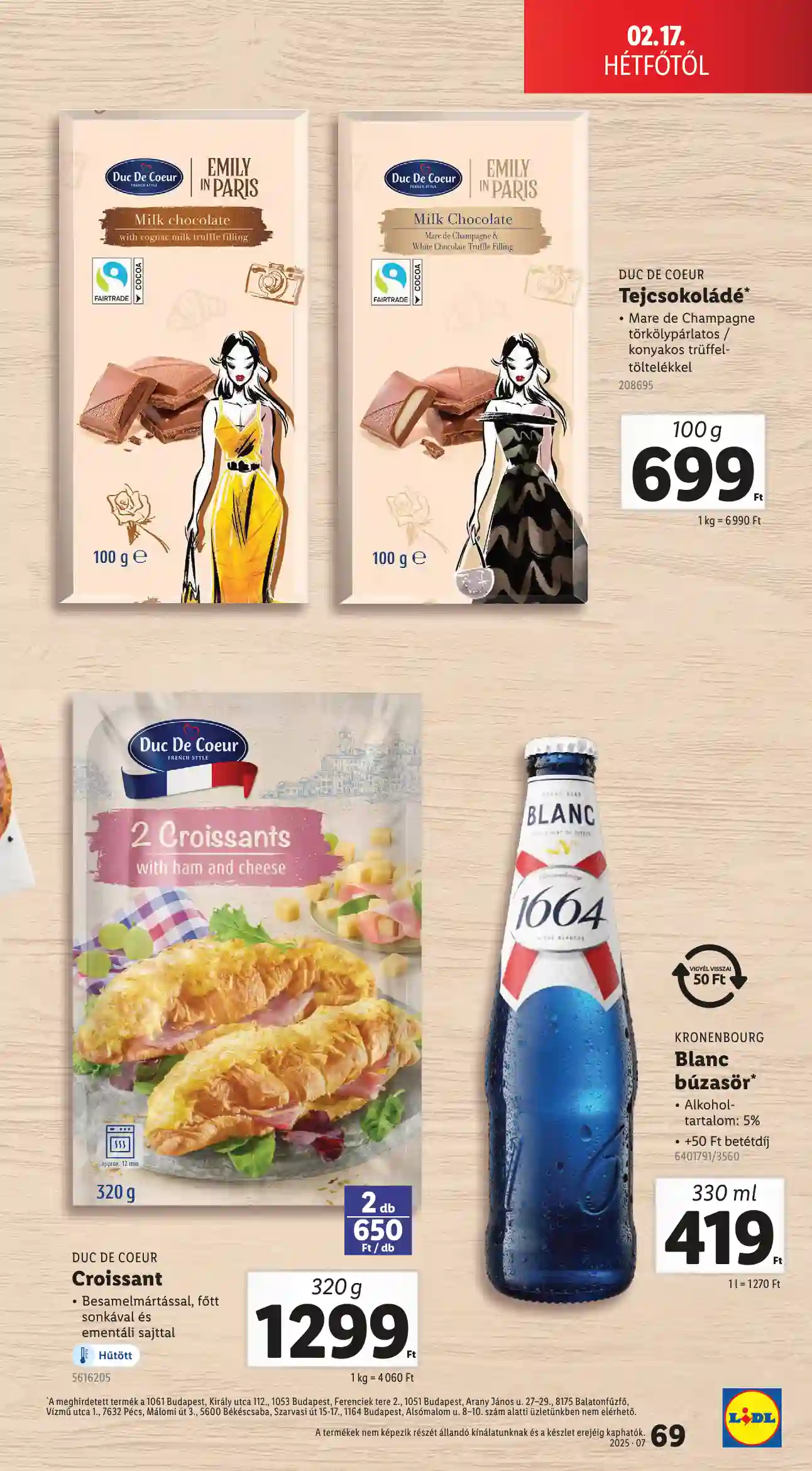 Lidl akciós újság 7. hét (Érvényes 02.13-tól) (66 oldal)