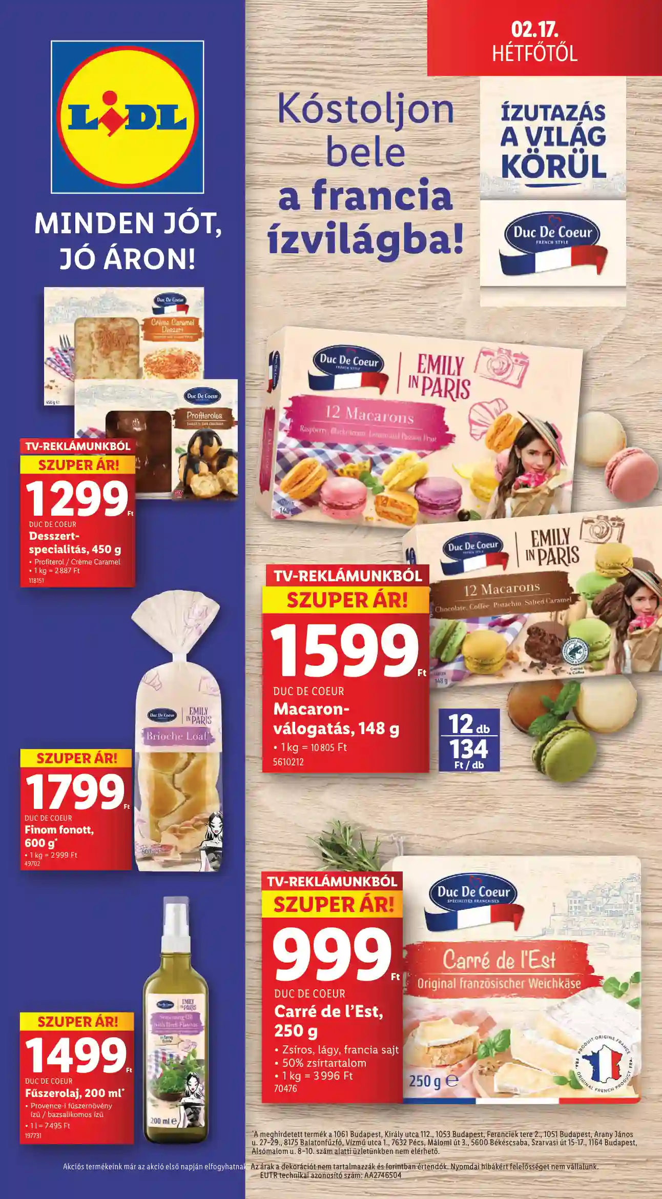 Lidl akciós újság 7. hét (Érvényes 02.13-tól) (70 oldal)