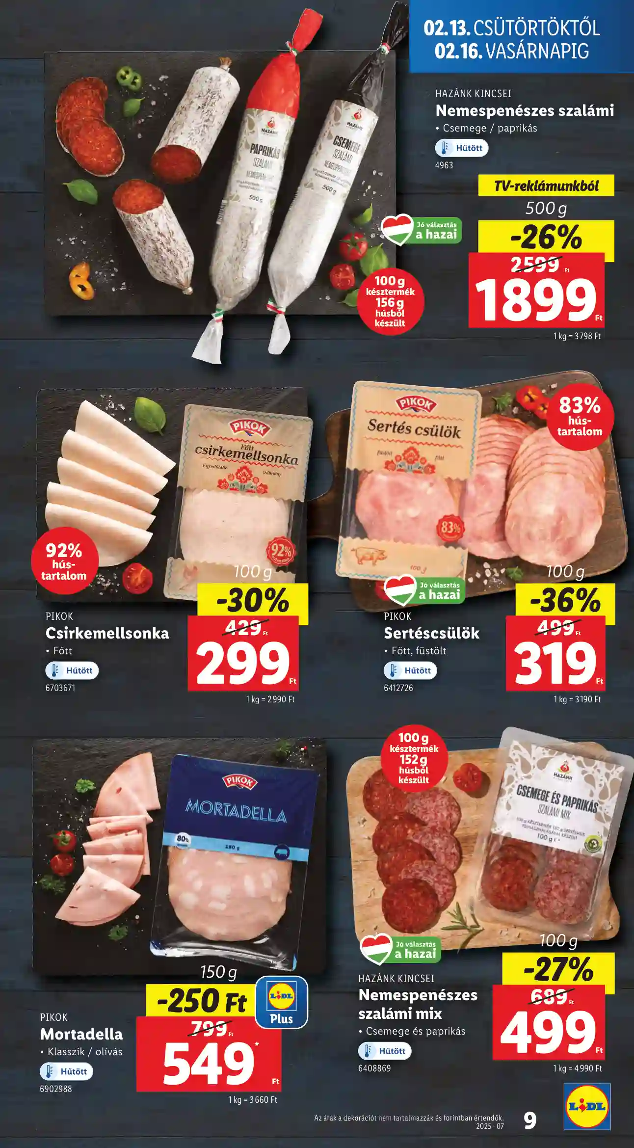 Lidl akciós újság 7. hét (Érvényes 02.13-tól) (71 oldal)