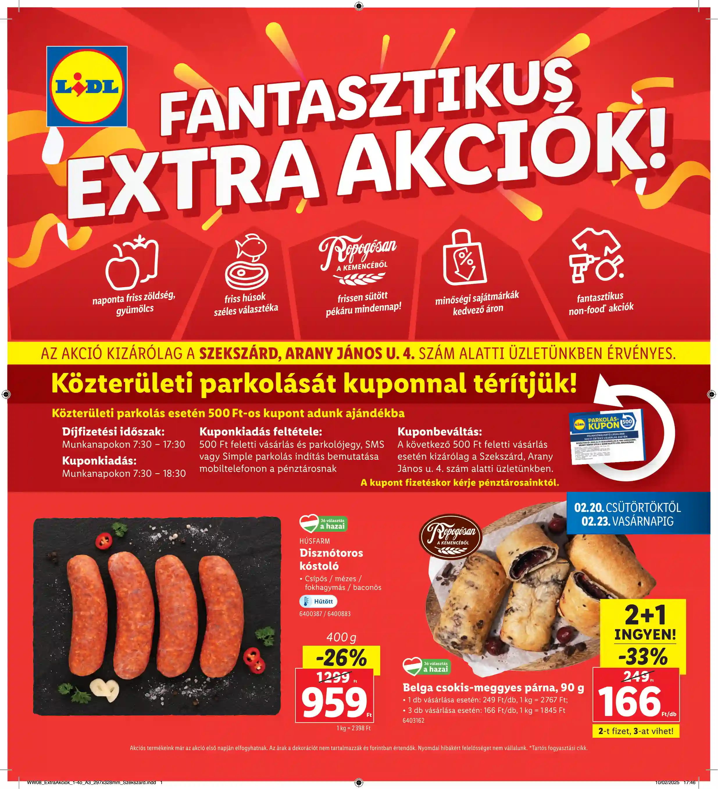 LIDL Regionális akciók – Szekszárd 8.hét