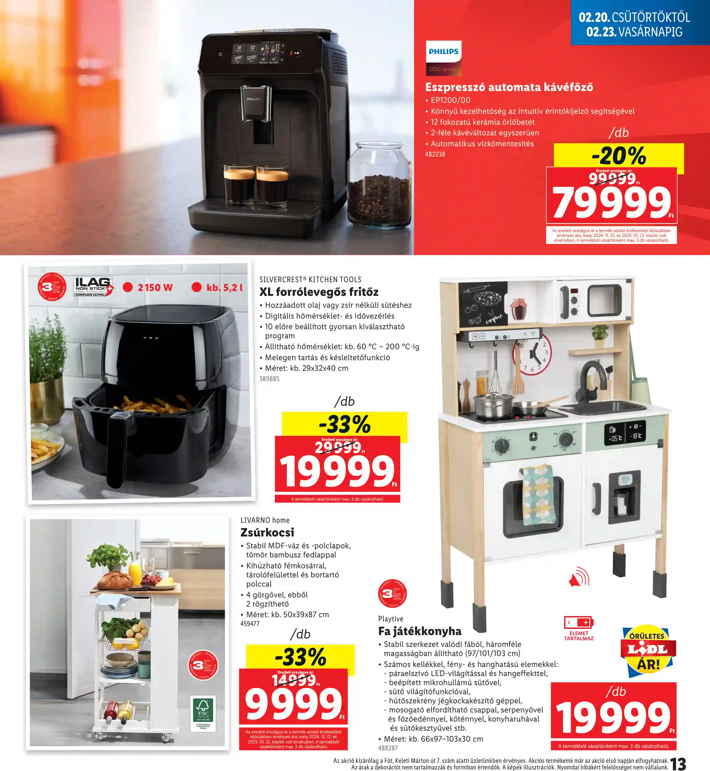 Lidl akciós újság 8. hét (Nyitási akciók – Fót) (5 oldal)