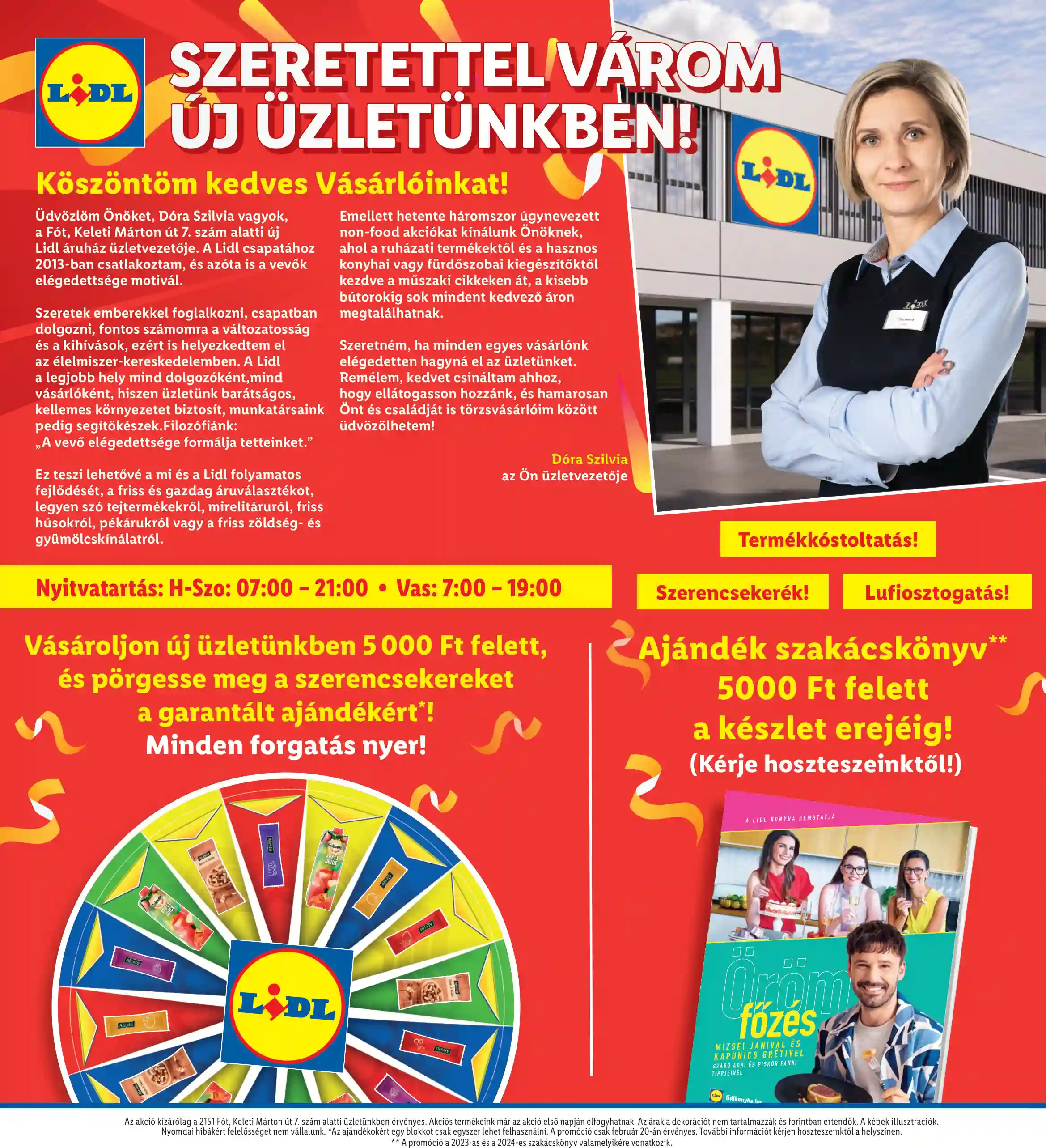Lidl akciós újság 8. hét (Nyitási akciók – Fót) (8 oldal)