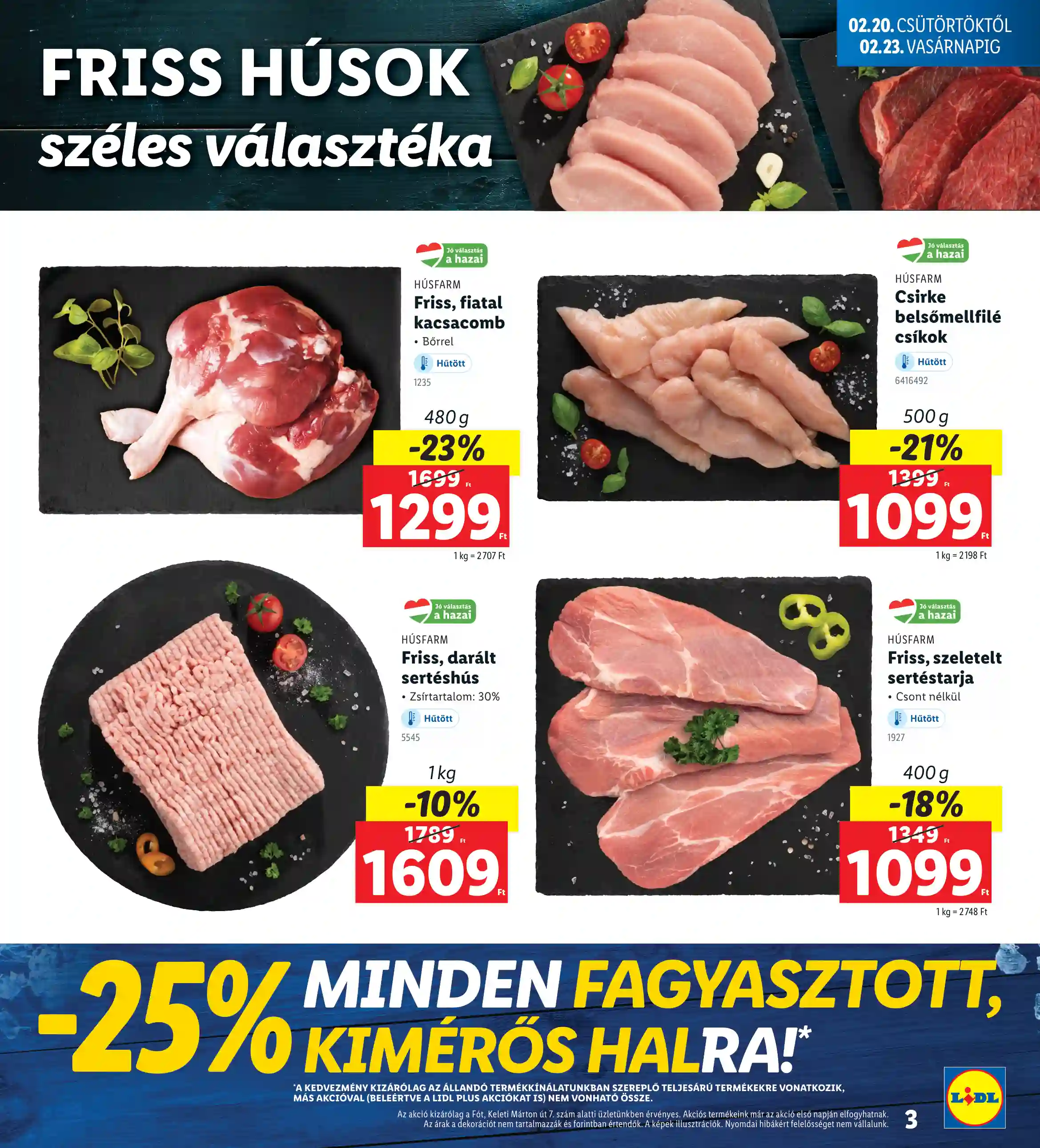 Lidl akciós újság 8. hét (Nyitási akciók – Fót) (9 oldal)