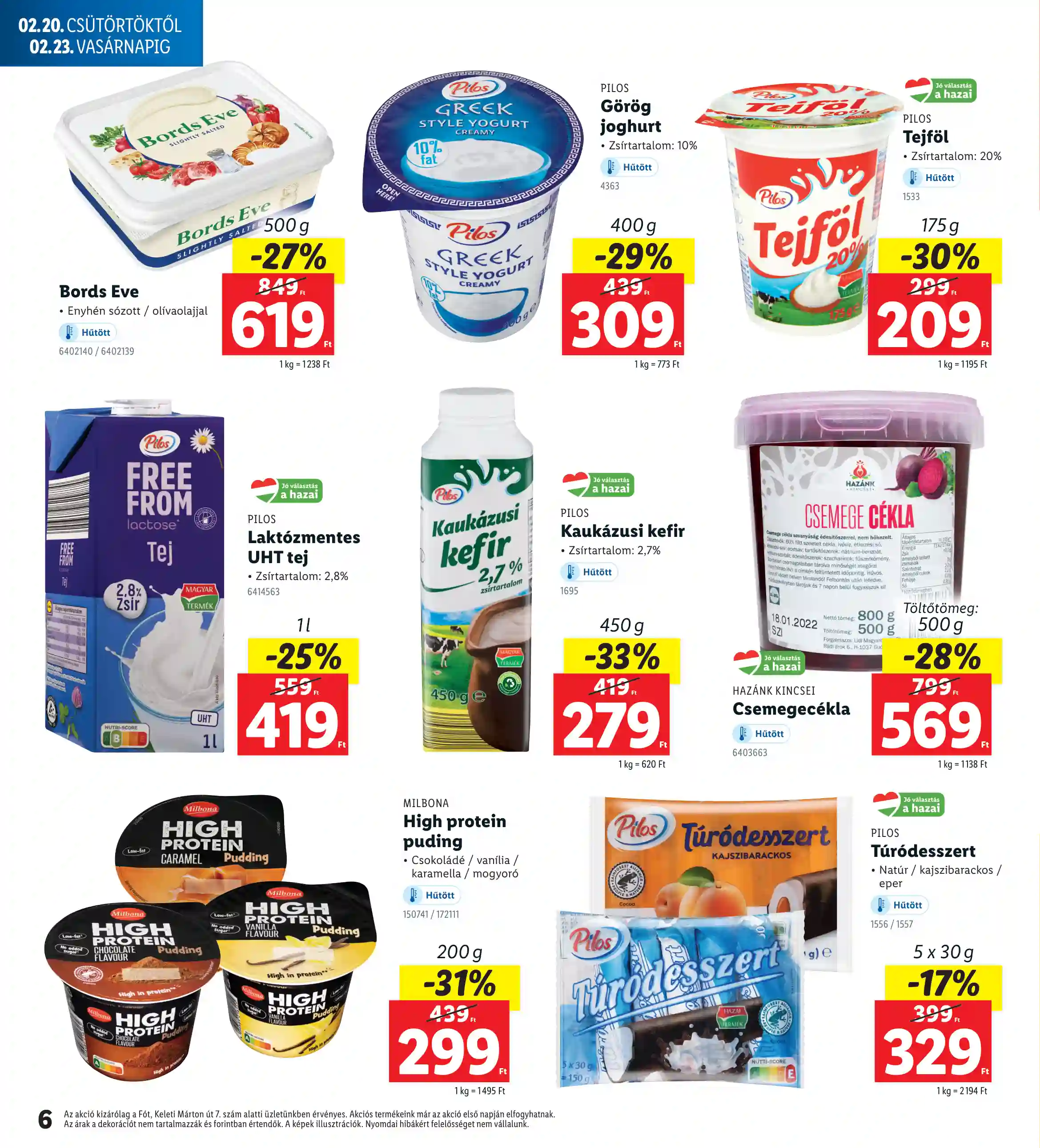 Lidl akciós újság 8. hét (Nyitási akciók – Fót) (12 oldal)